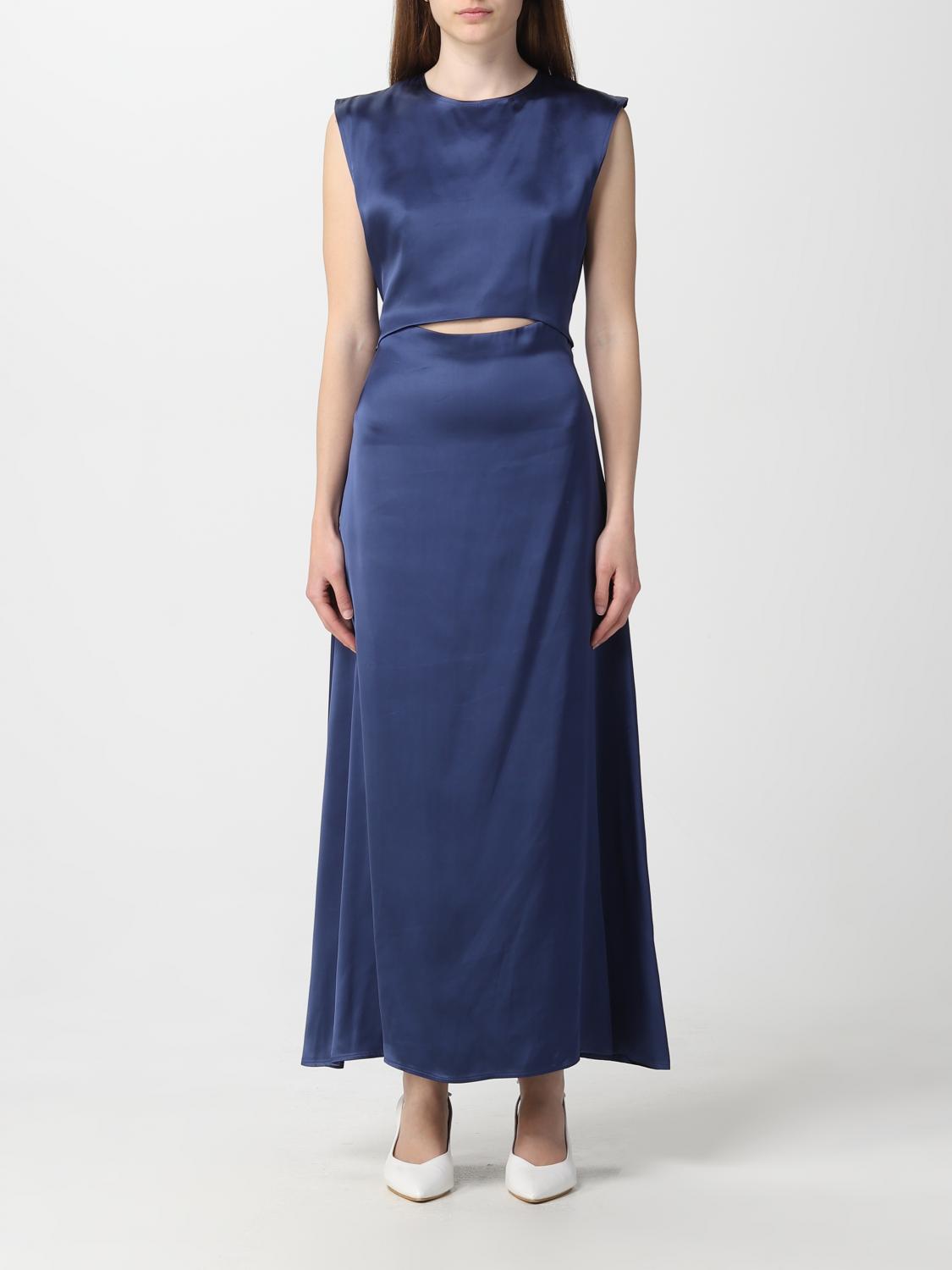 Lou Lou Studio Dress woman - Blue | COPAN | GIGLIO.COM