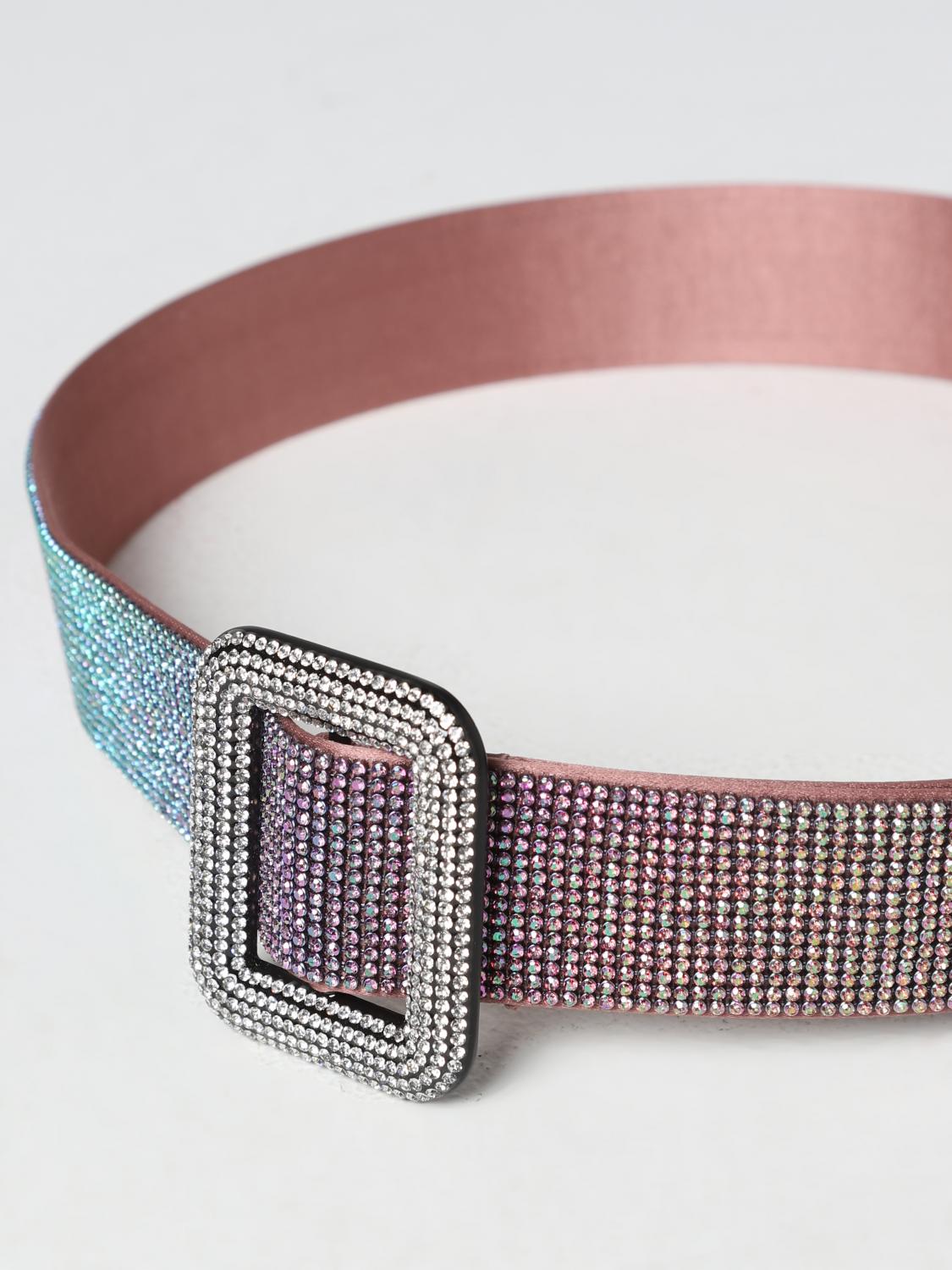 BENEDETTA BRUZZICHES CINTURA: Cintura Venus Benedetta Bruzziches in cristalli di strass degradè, Rosso - Img 2