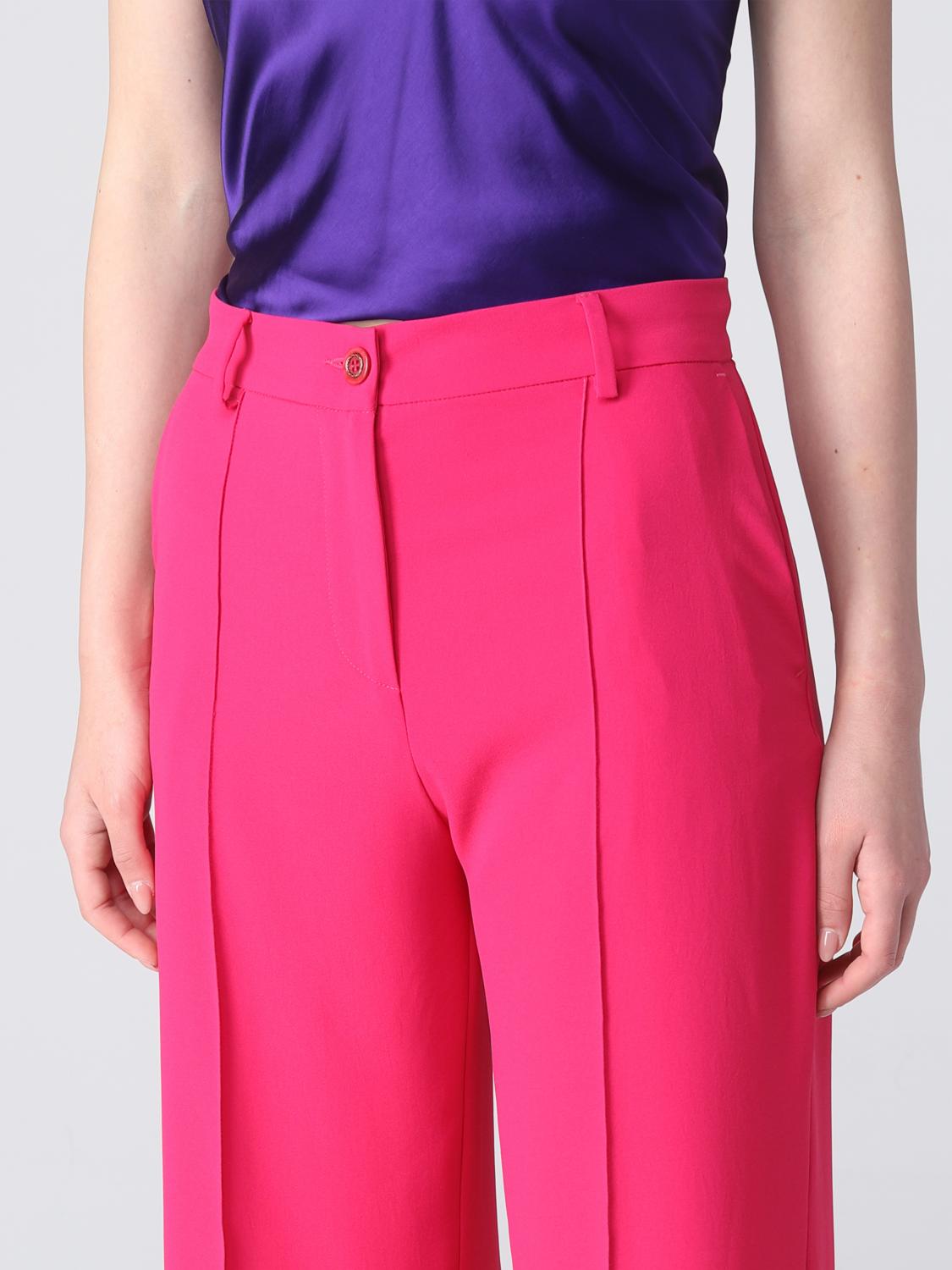 パンツ PINKO Woman Pants Fuchsia 100897A0MP P87 Pinko Outlet: Pants woman - Fuchsia | Pinko pants 100897A0MP