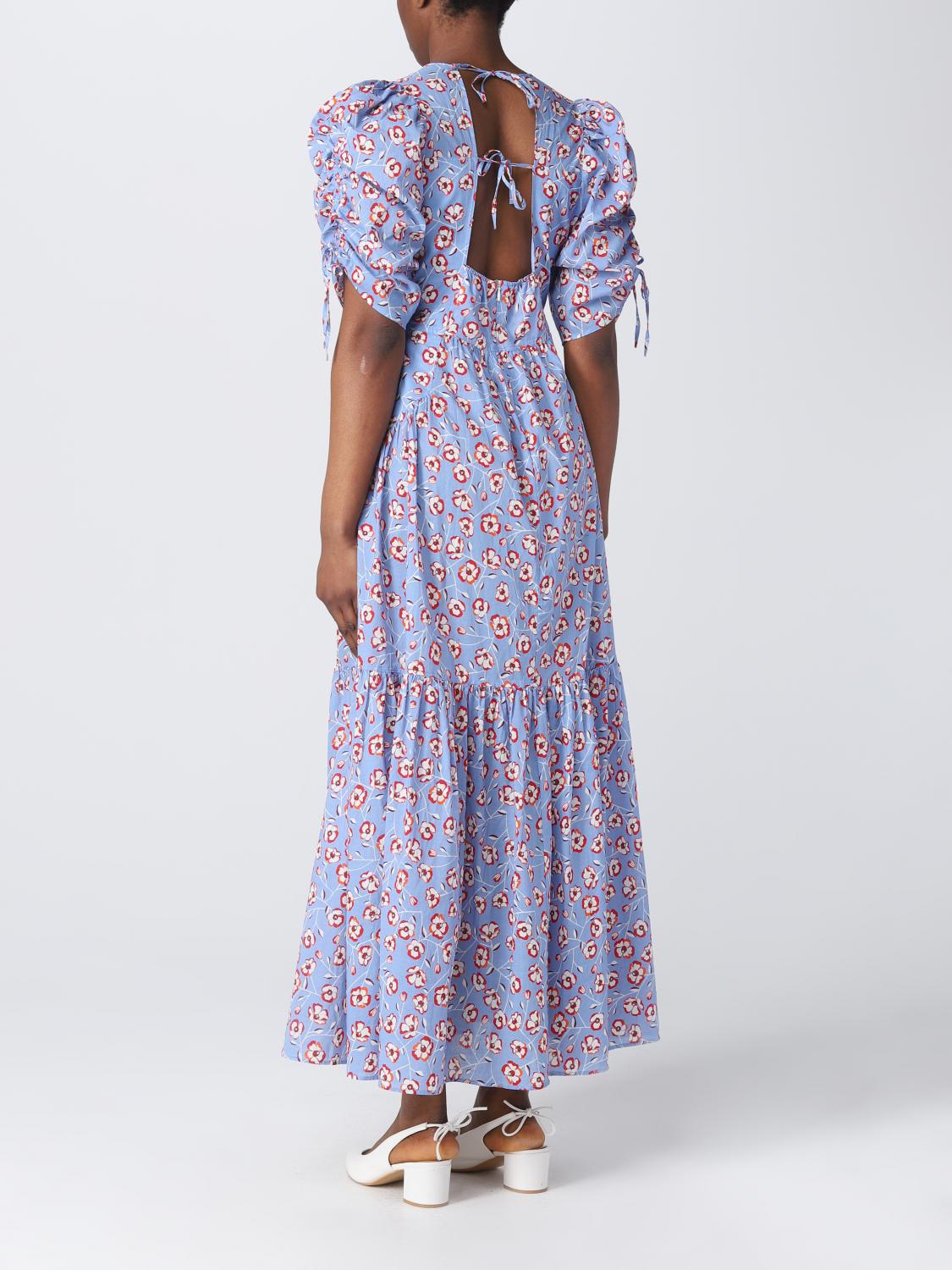 BOSS DRESS: Dress woman Boss, Sky Blue - Img 2