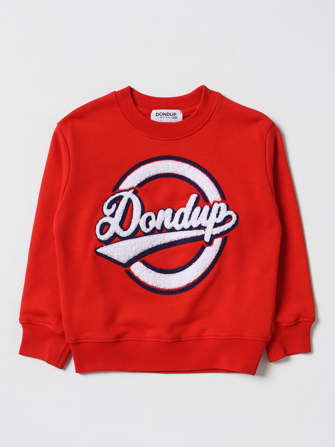 DONDUP KIDS PULL: Pull enfant Dondup, Rouge - Img 1