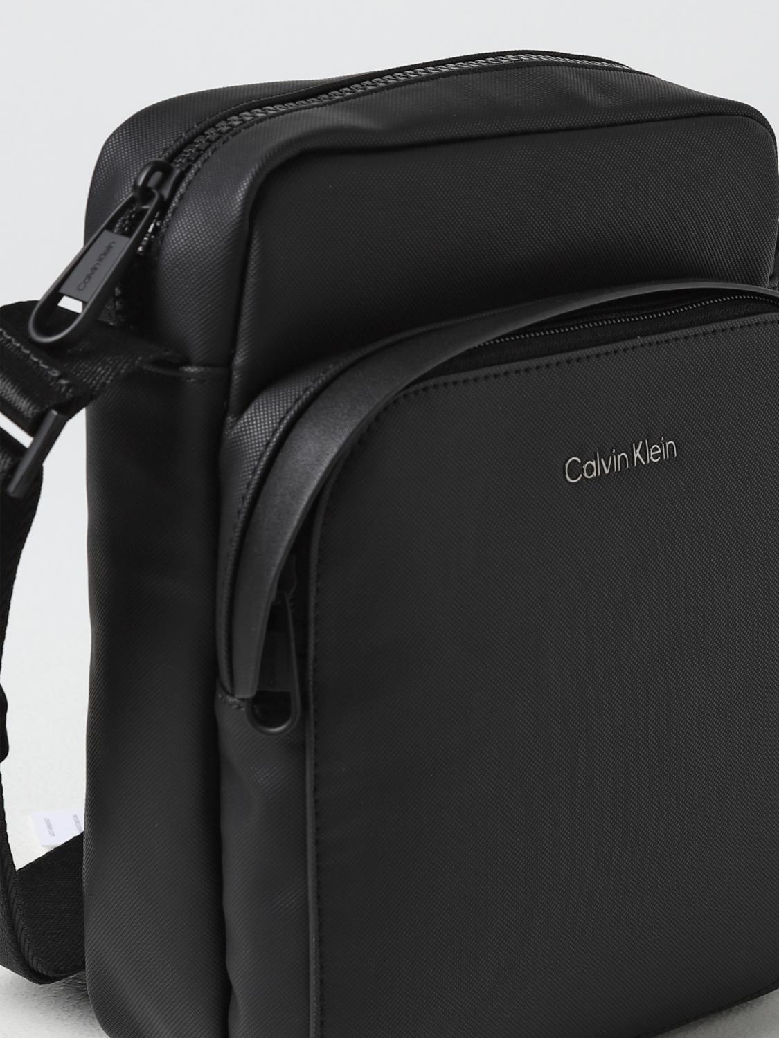 CALVIN KLEIN SHOULDER BAG: Bags men Calvin Klein, Black - Img 3