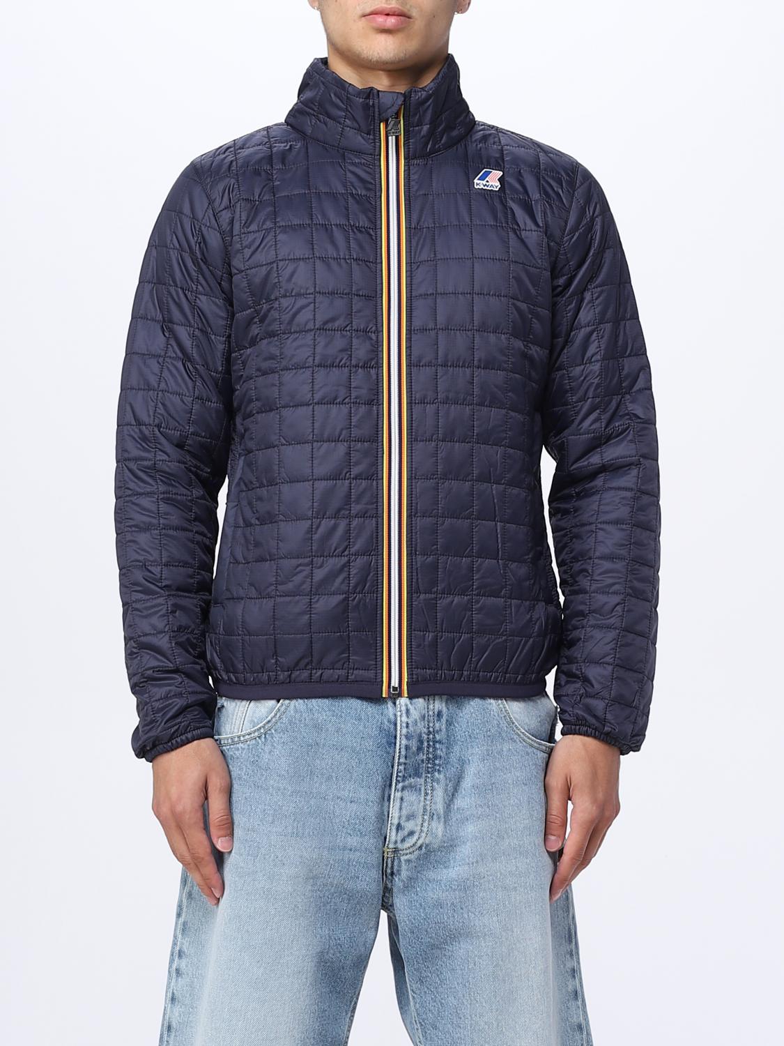 K-WAY JACKET: Jacket men K-way, Blue - Img 1