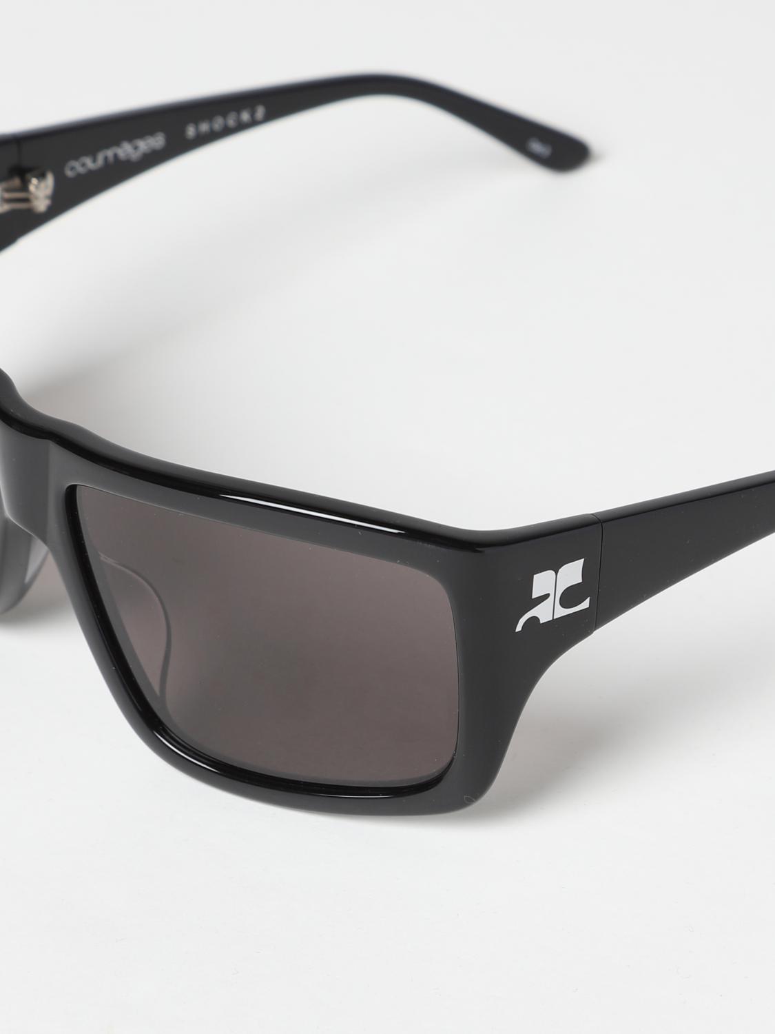 COURRÈGES 太阳镜: 太阳镜 女士 CourrÈges, 黑色 - Img 4