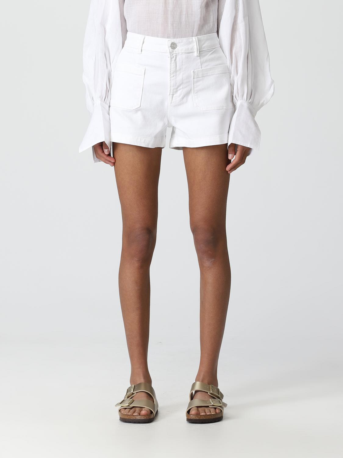 FRAME SHORTS: Short woman Frame, White - Img 1