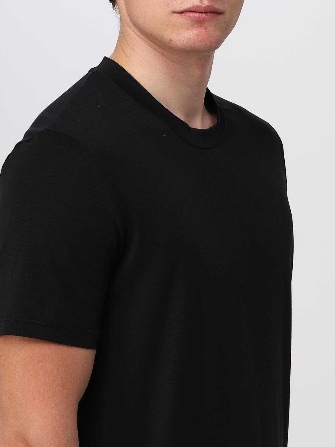 TOM FORD T-SHIRT: T-shirt Tom Ford in cotone e modal stretch, Nero - Img 5