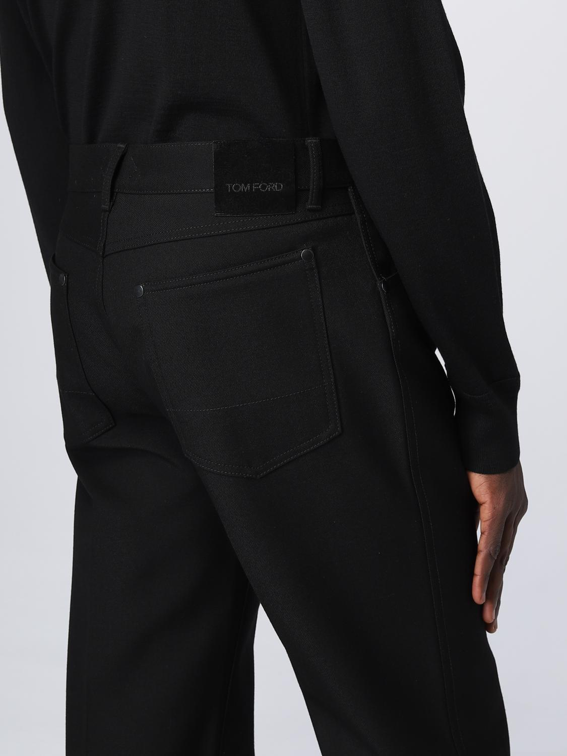 TOM FORD PANTS: Pants men Tom Ford, Black - Img 5