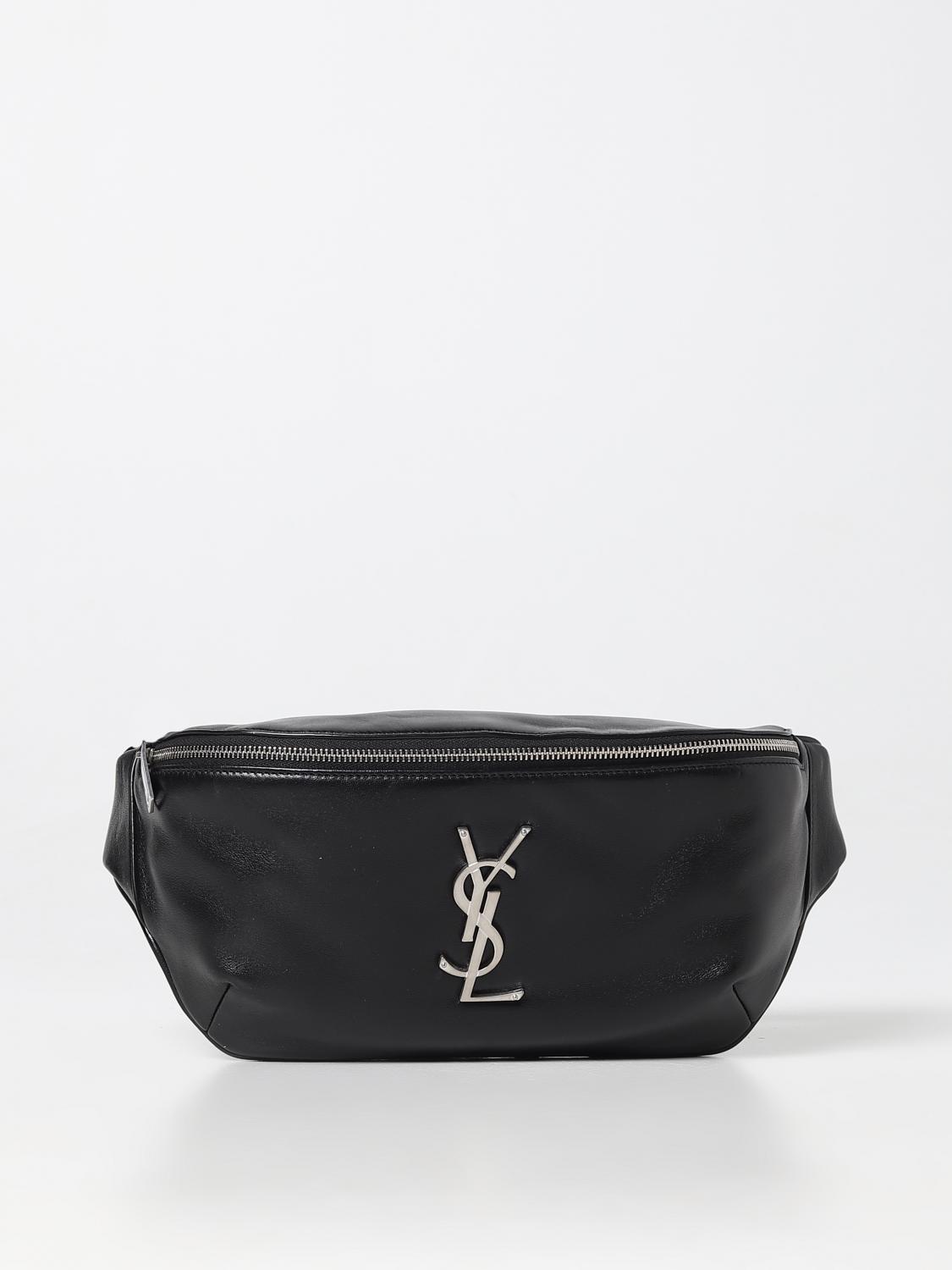 SAINT LAURENT BELT BAG: Saint Laurent Nappa leather belt bag, Black - Img 1