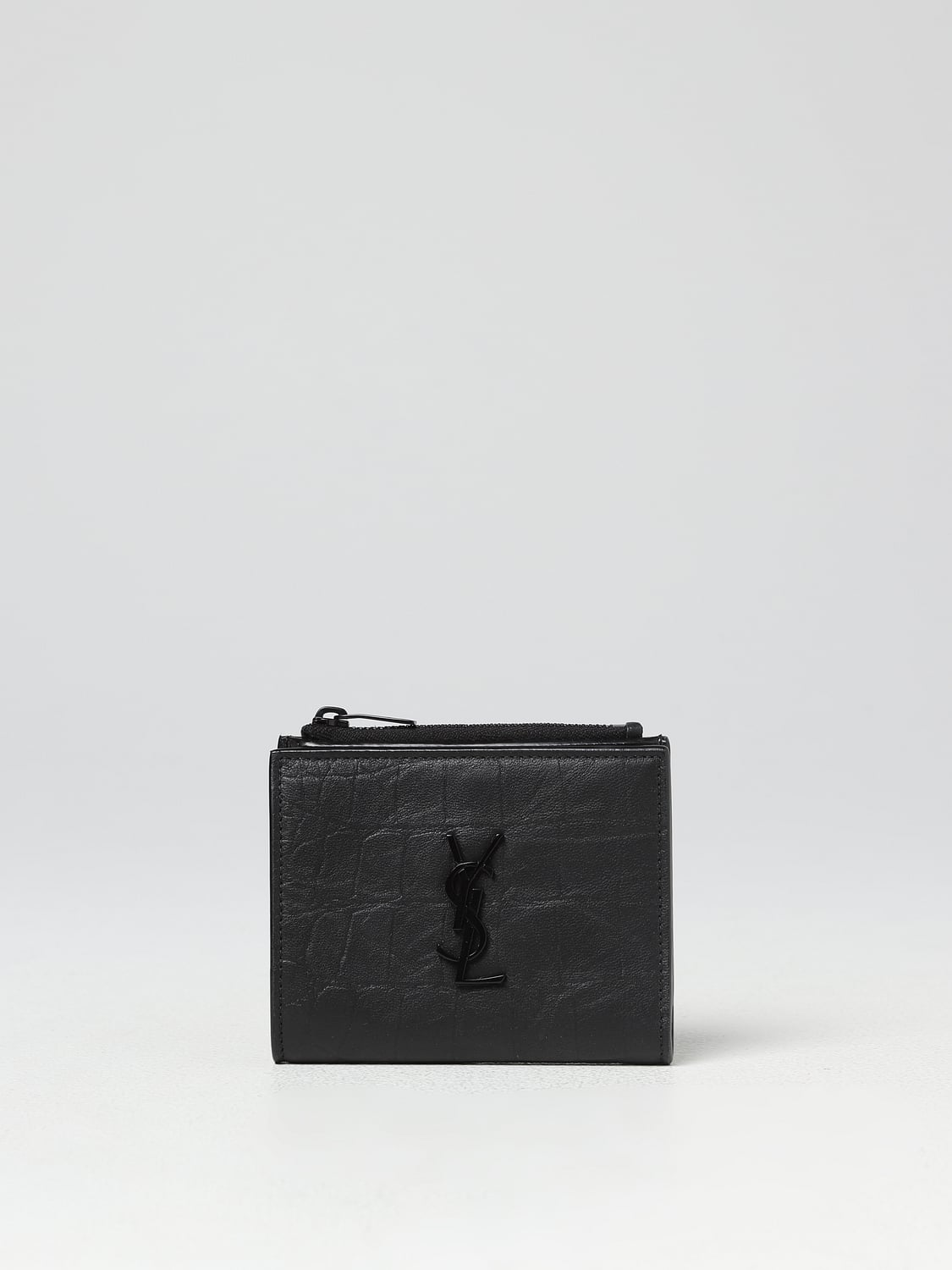 SAINT LAURENT 財布: 財布 メンズ Saint Laurent, ブラック - Img 1