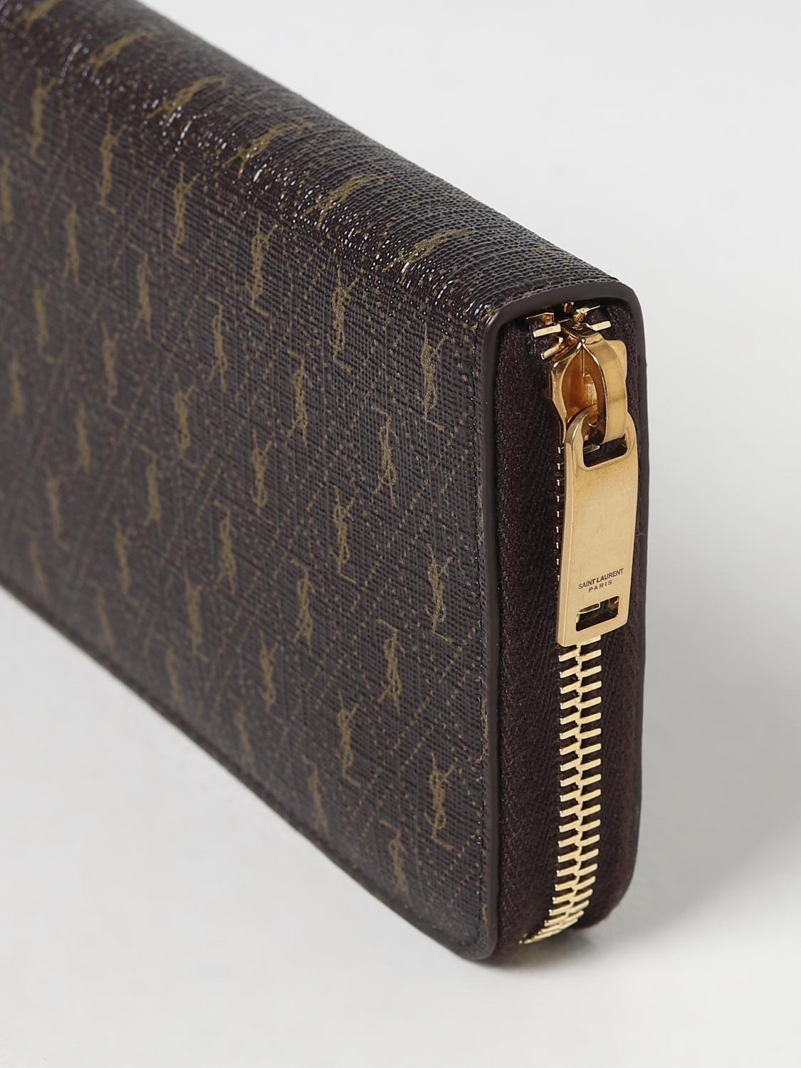 SAINT LAURENT 財布: 財布 メンズ Saint Laurent, ブラウン - Img 4