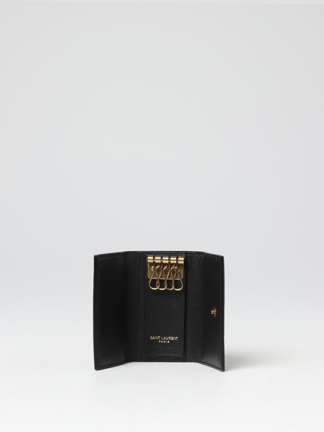 SAINT LAURENT キーホルダー: 財布 メンズ Saint Laurent, ブラック - Img 2