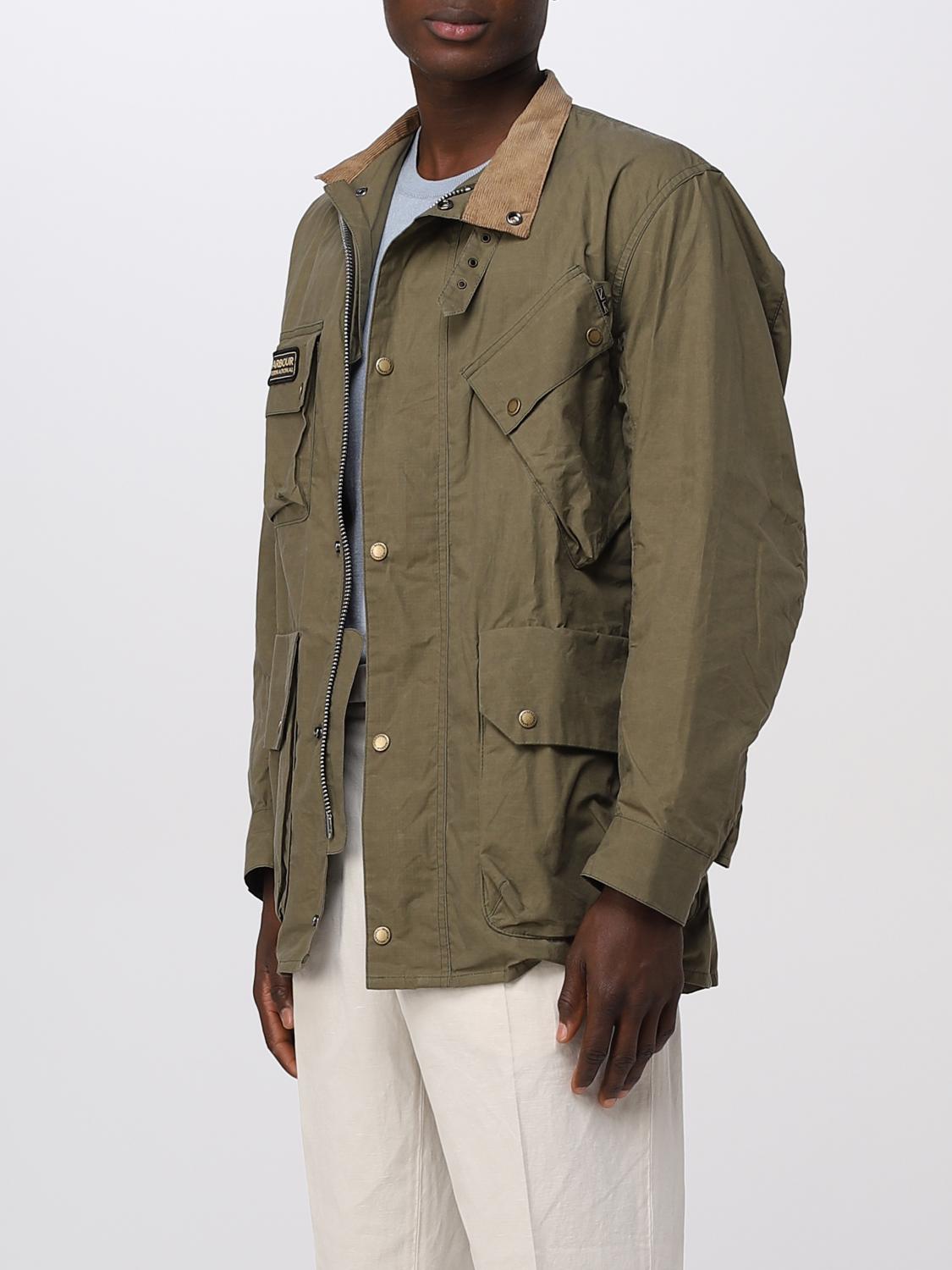 Barbour Jacket men - Military | MCA0909 | GIGLIO.COM