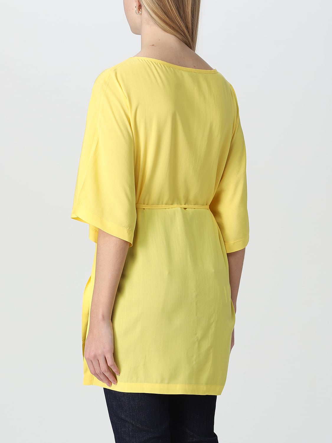 DSQUARED2 MAGLIA: T-shirt Dsquared2 in cotone, Giallo - Img 2