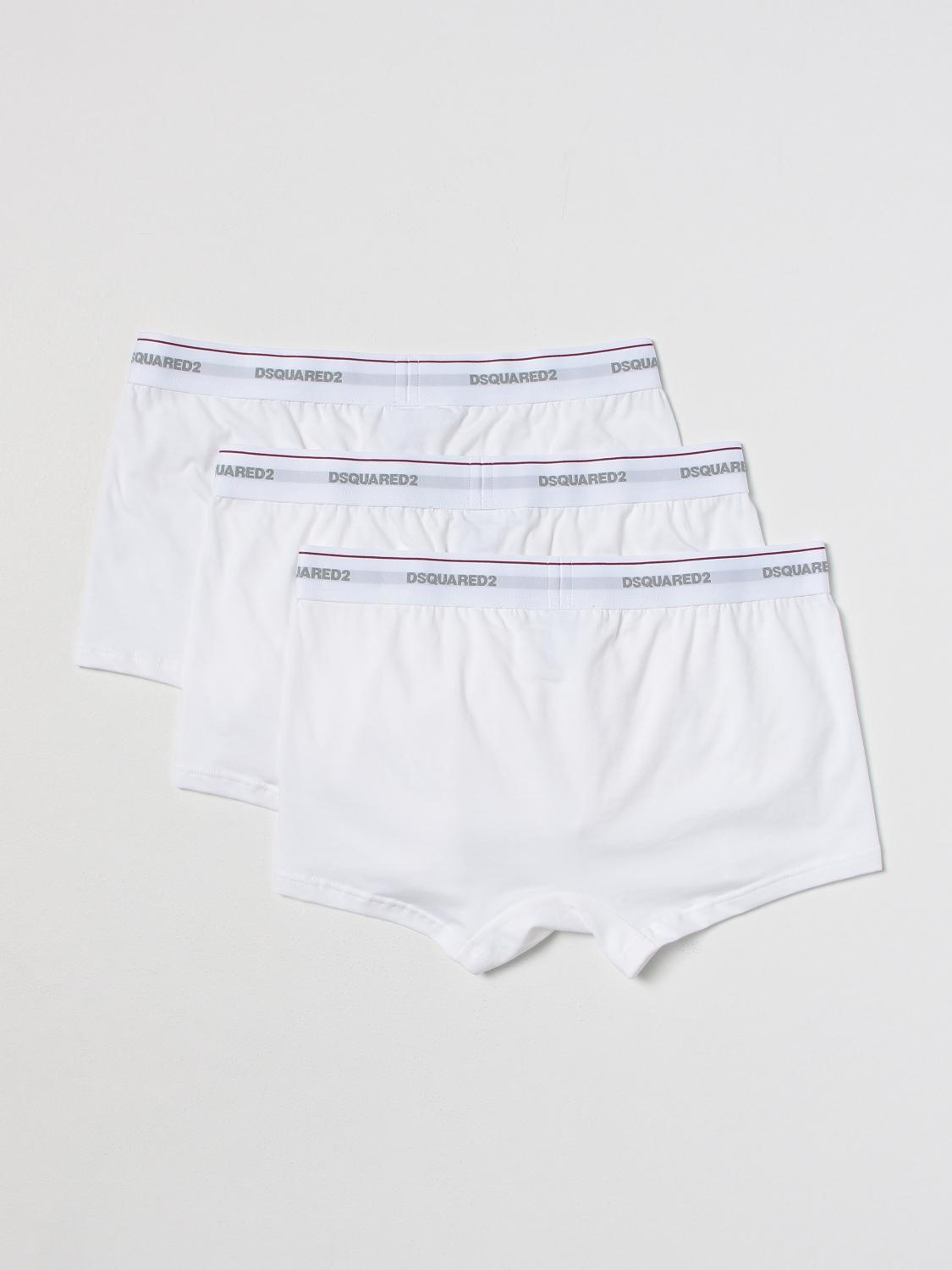 DSQUARED2 SOUS-VÊTEMENT: Sous-vêtement homme Dsquared2, Blanc - Img 2