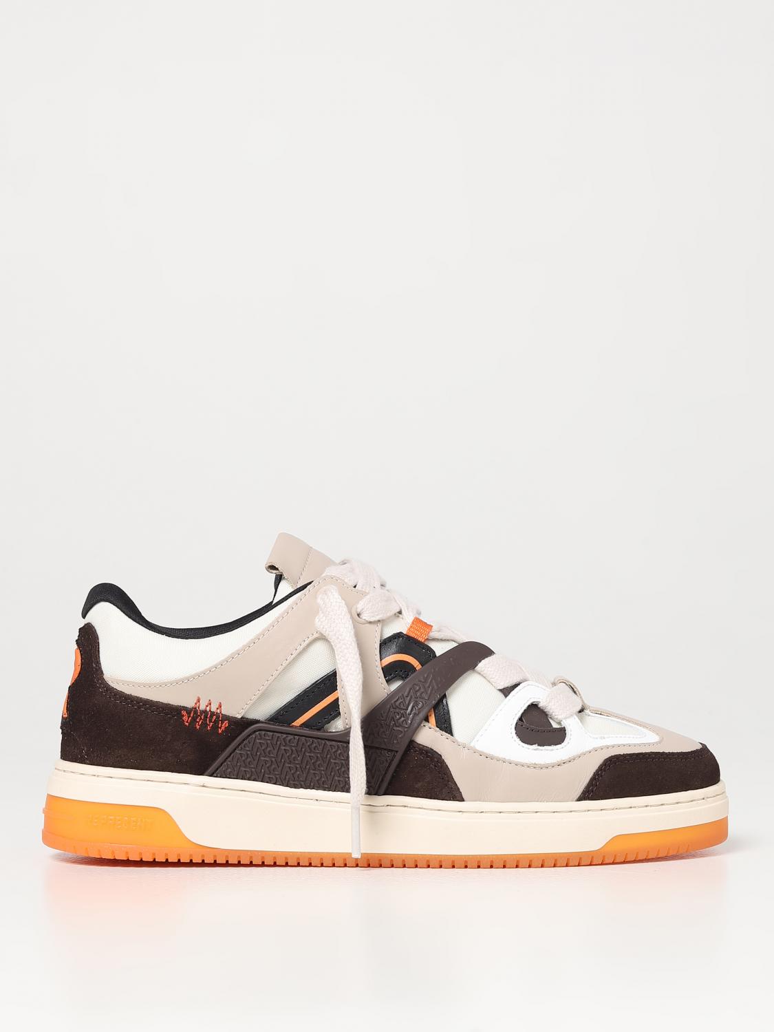 REPRESENT SNEAKERS: Shoes men Represent, Beige - Img 1