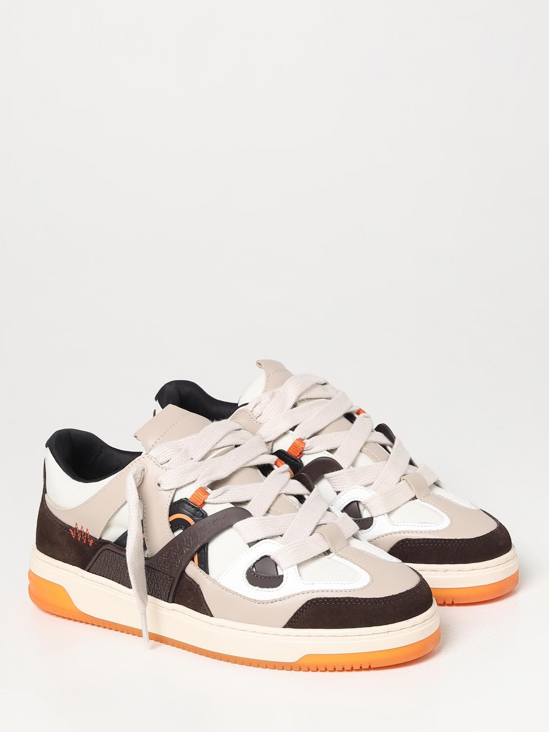 REPRESENT SNEAKERS: Shoes men Represent, Beige - Img 2