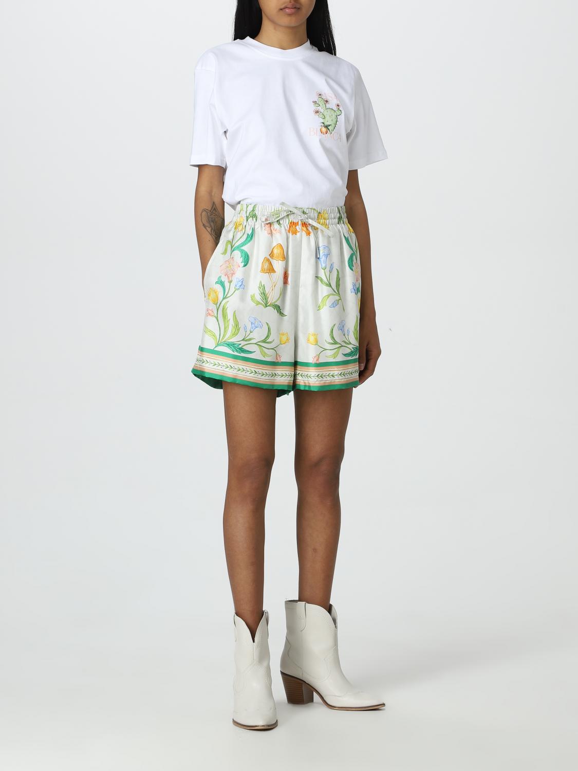 CASABLANCA - Woman - White - T-shirt