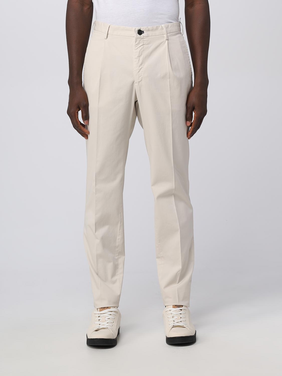 INCOTEX: Pantalone uomo Ghiaccio Pantaloni Incotex ZX541W9098Y