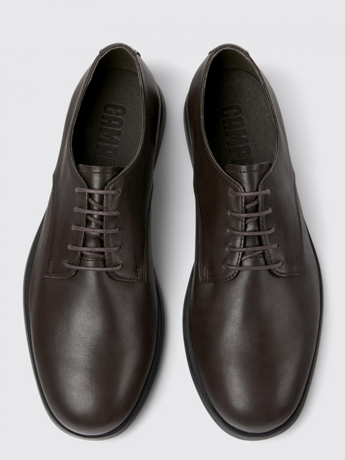 Camper Truman derby shoes in leather - Brown | K100243-003 TRUMAN