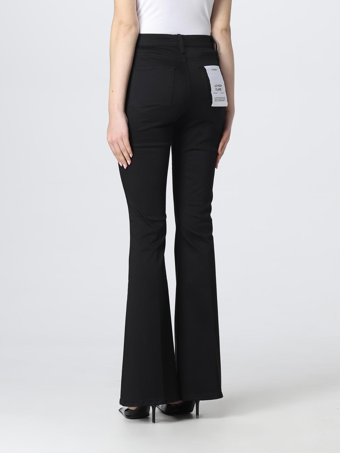 FRAME JEANS: Jeans woman Frame, Black - Img 2