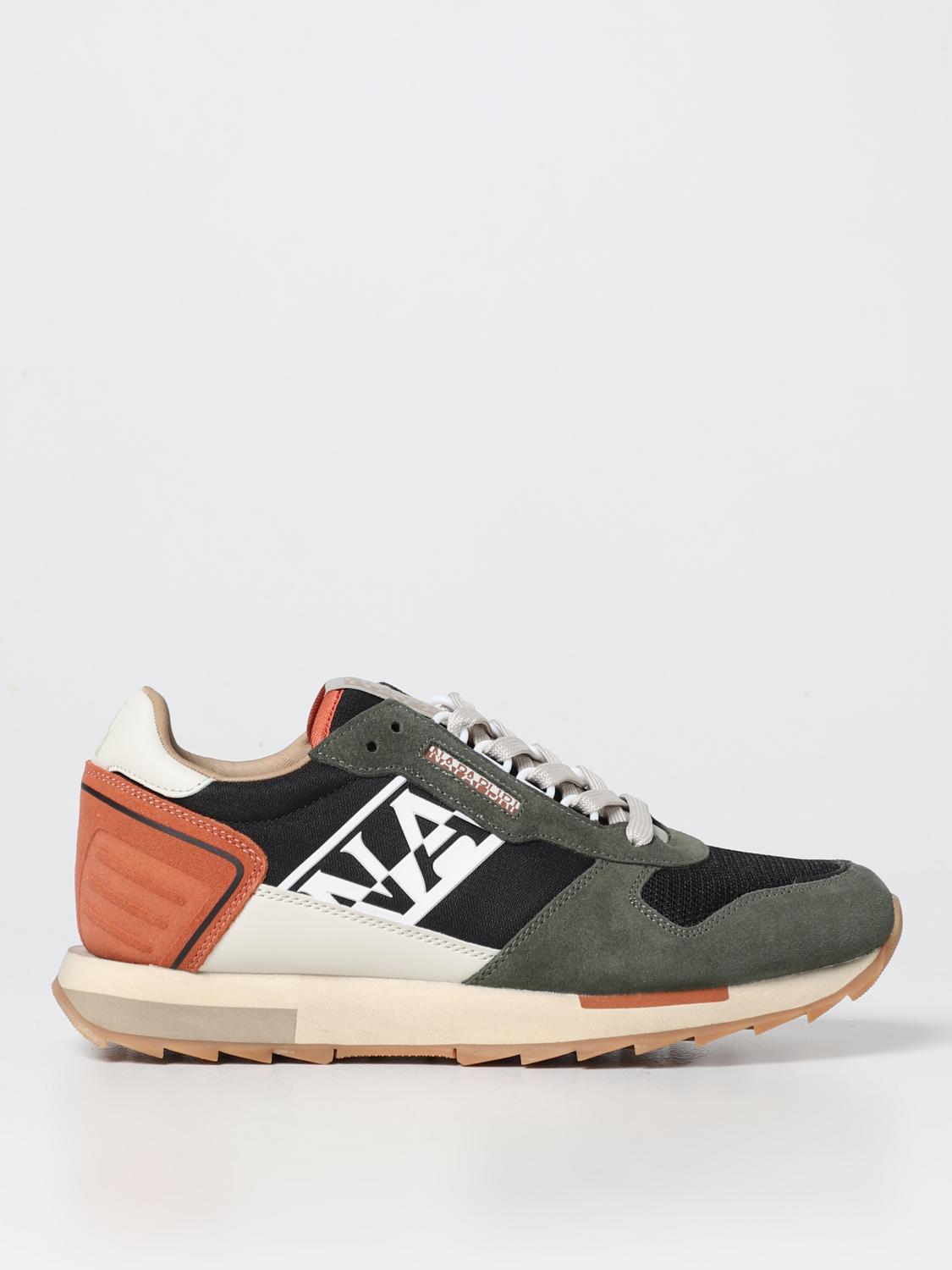 Napapijri Gray Polyester Athletic Sneakers