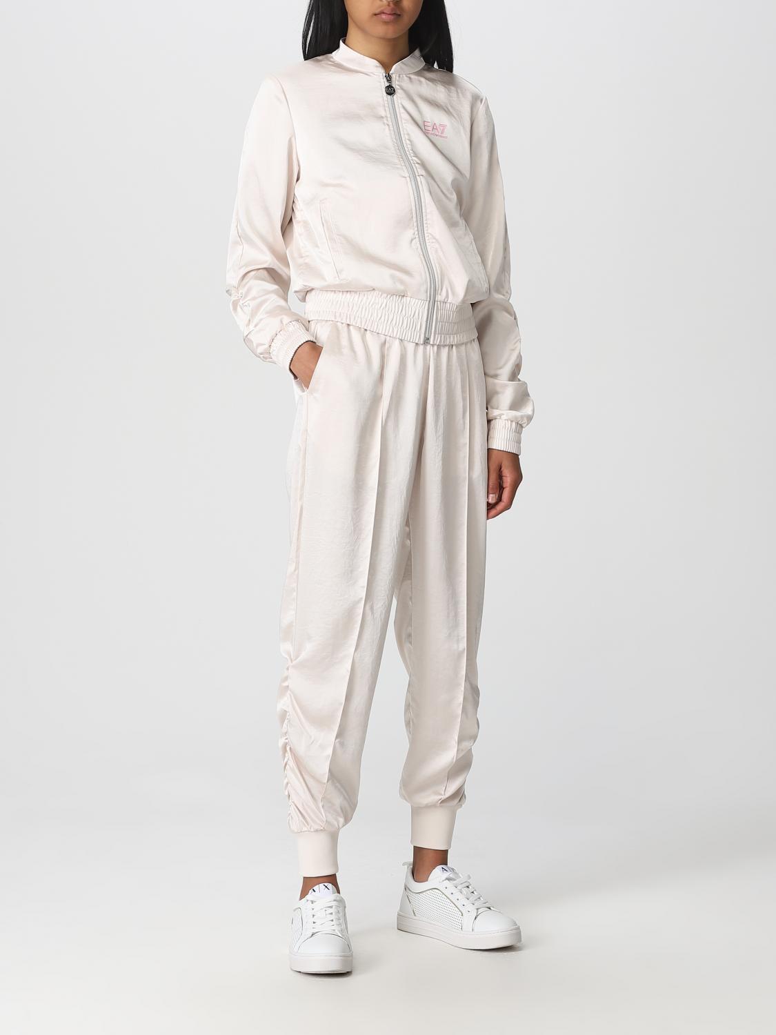 EA7 FELPA: Felpa donna Ea7, Panna - Img 2