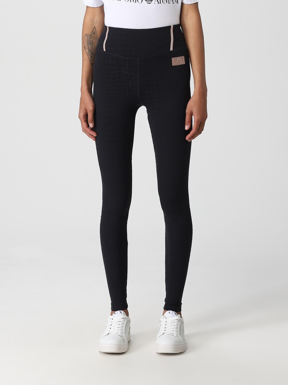 EA7 PANTALONI: Pantalone donna Ea7, Nero - Img 1