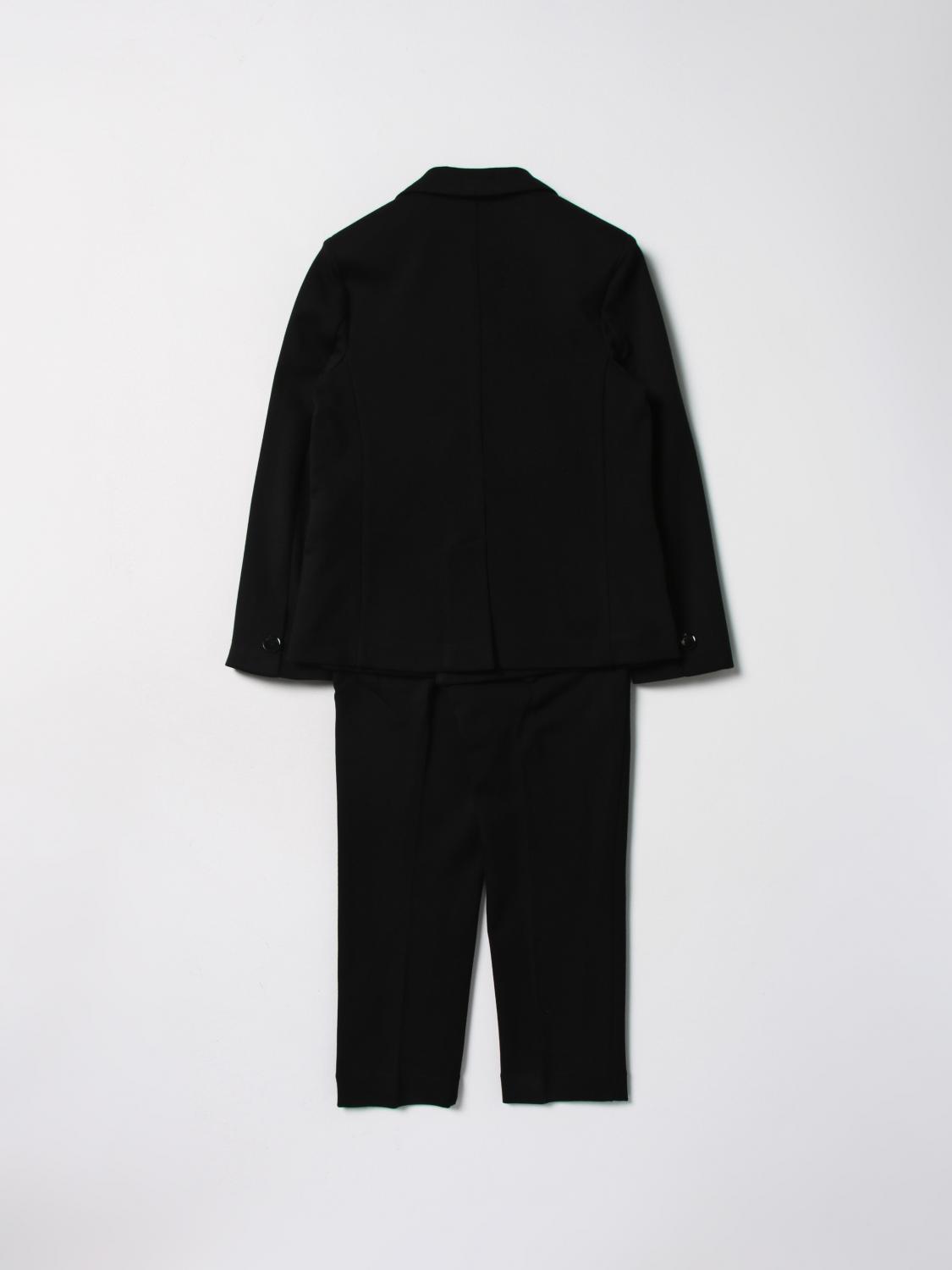 PAOLO PECORA TRAJE: Conjunto niños Paolo Pecora, Negro - Img 2