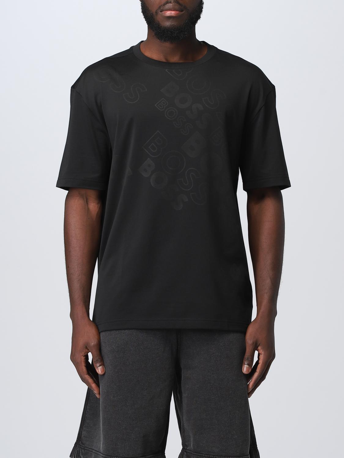 BOSS T-SHIRT: T-shirt herren Boss, Schwarz - Img 1