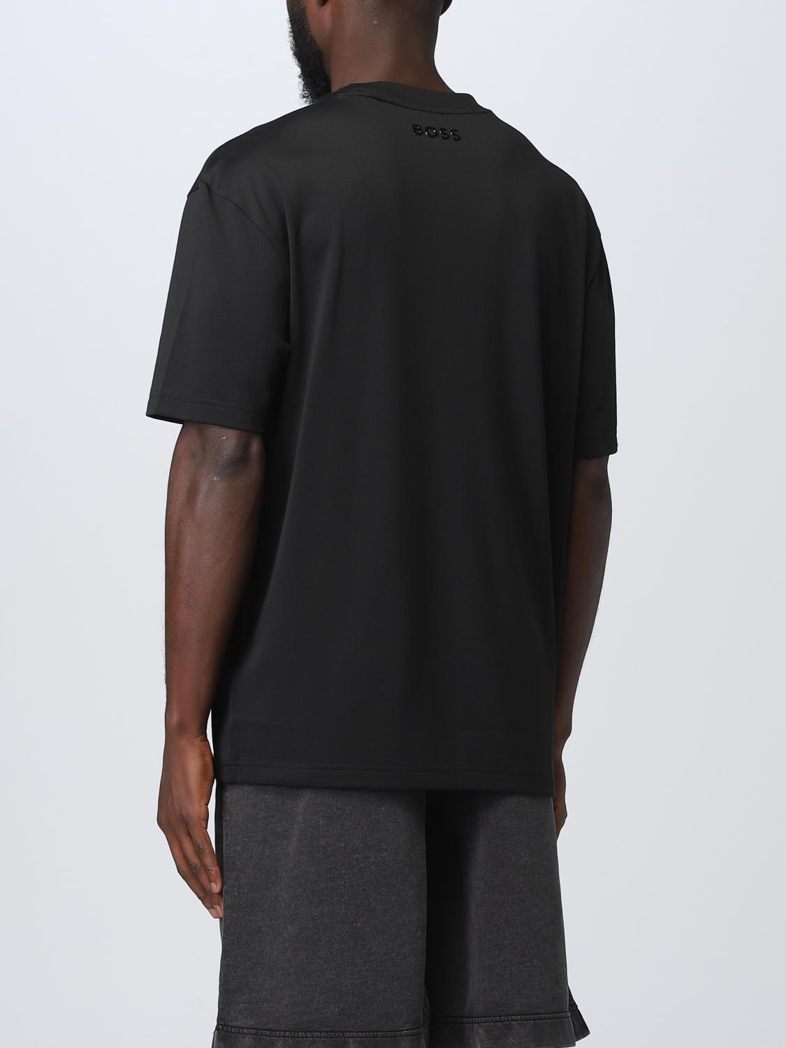 BOSS T-SHIRT: T-shirt herren Boss, Schwarz - Img 3