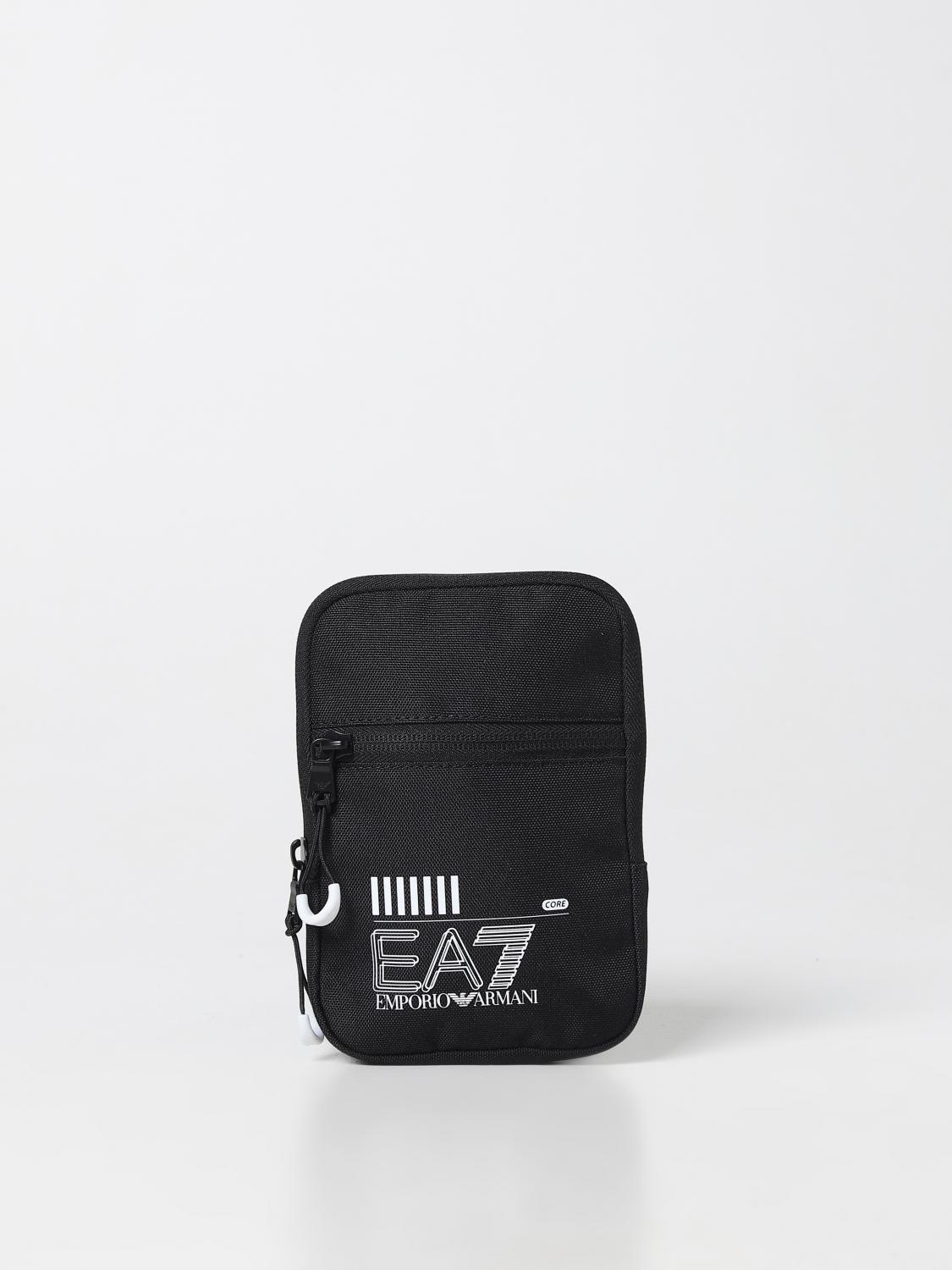 EA7 BANDOLERA: Mochila hombre Ea7, Negro - Img 1