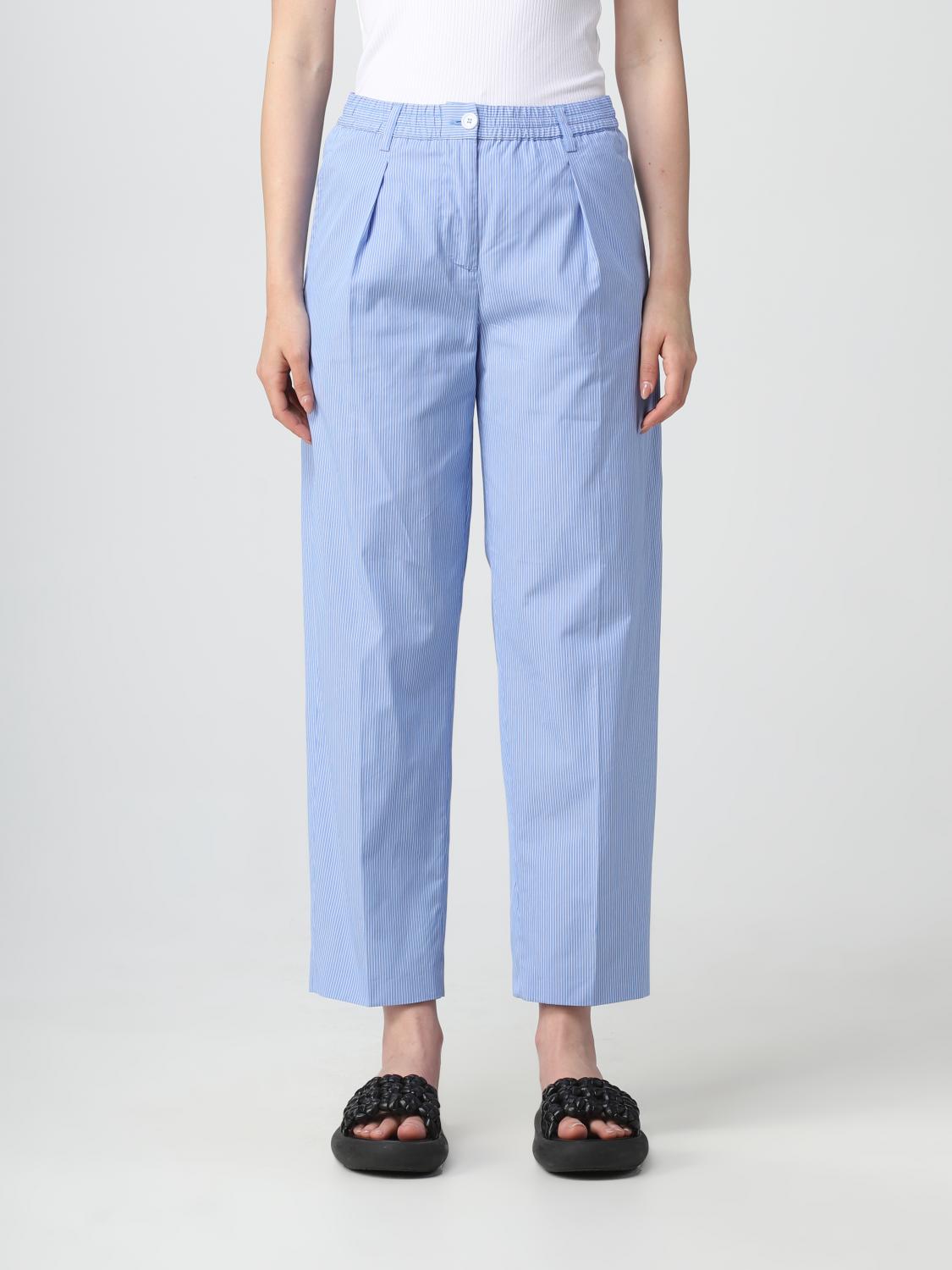 ASPESI PANTALONI: Pantalone Aspesi in cotone, Azzurro - Img 1