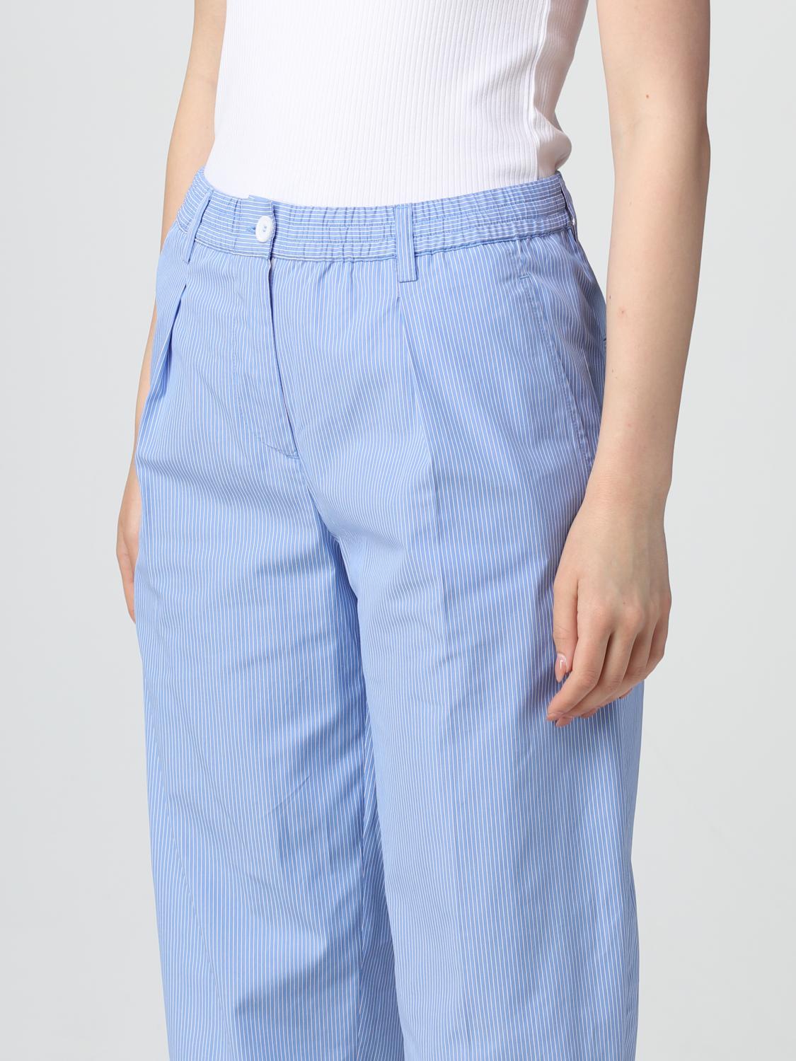 ASPESI PANTALONI: Pantalone Aspesi in cotone, Azzurro - Img 3
