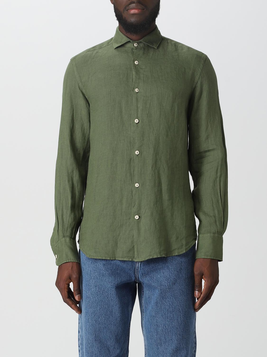 Mc2 Saint Barth Men's Ice Cotton Shirt Blue