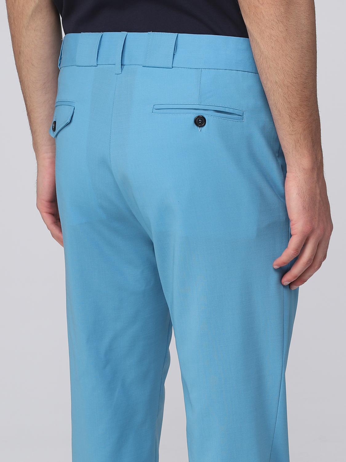 GRIFONI PANTS: Pants men Grifoni, Blue - Img 3