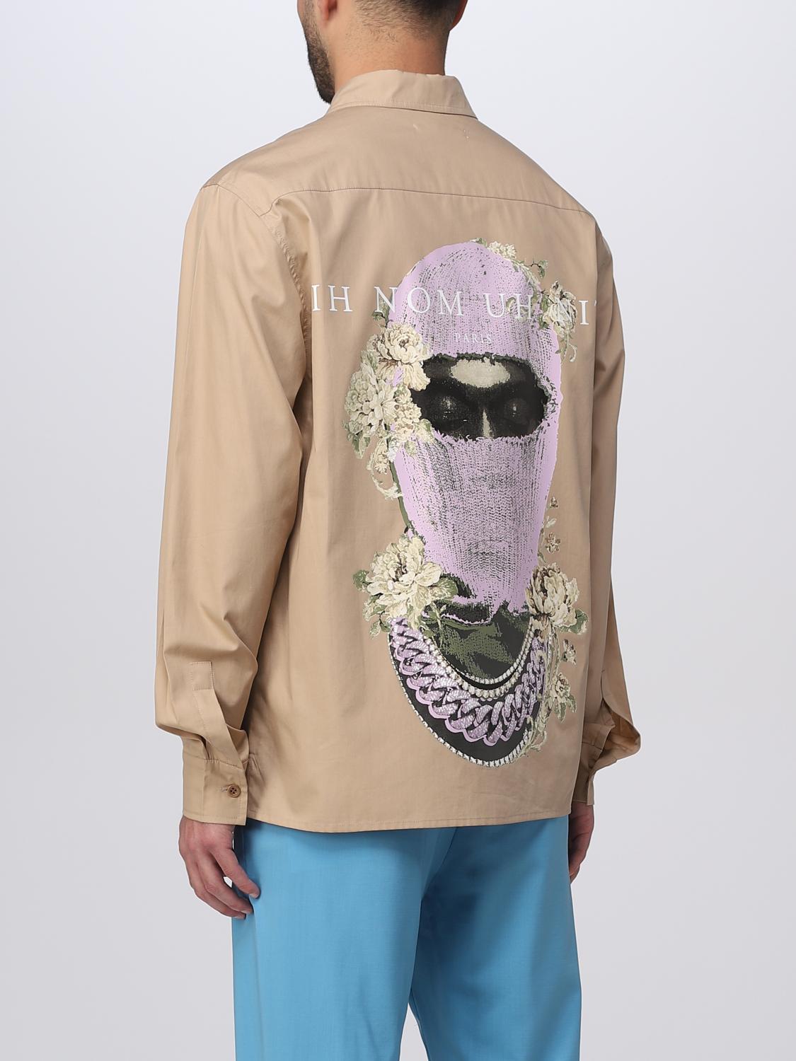 IH NOM UH NIT CAMICIA: Camicia Ih Nom Uh Nit in cotone, Beige - Img 2