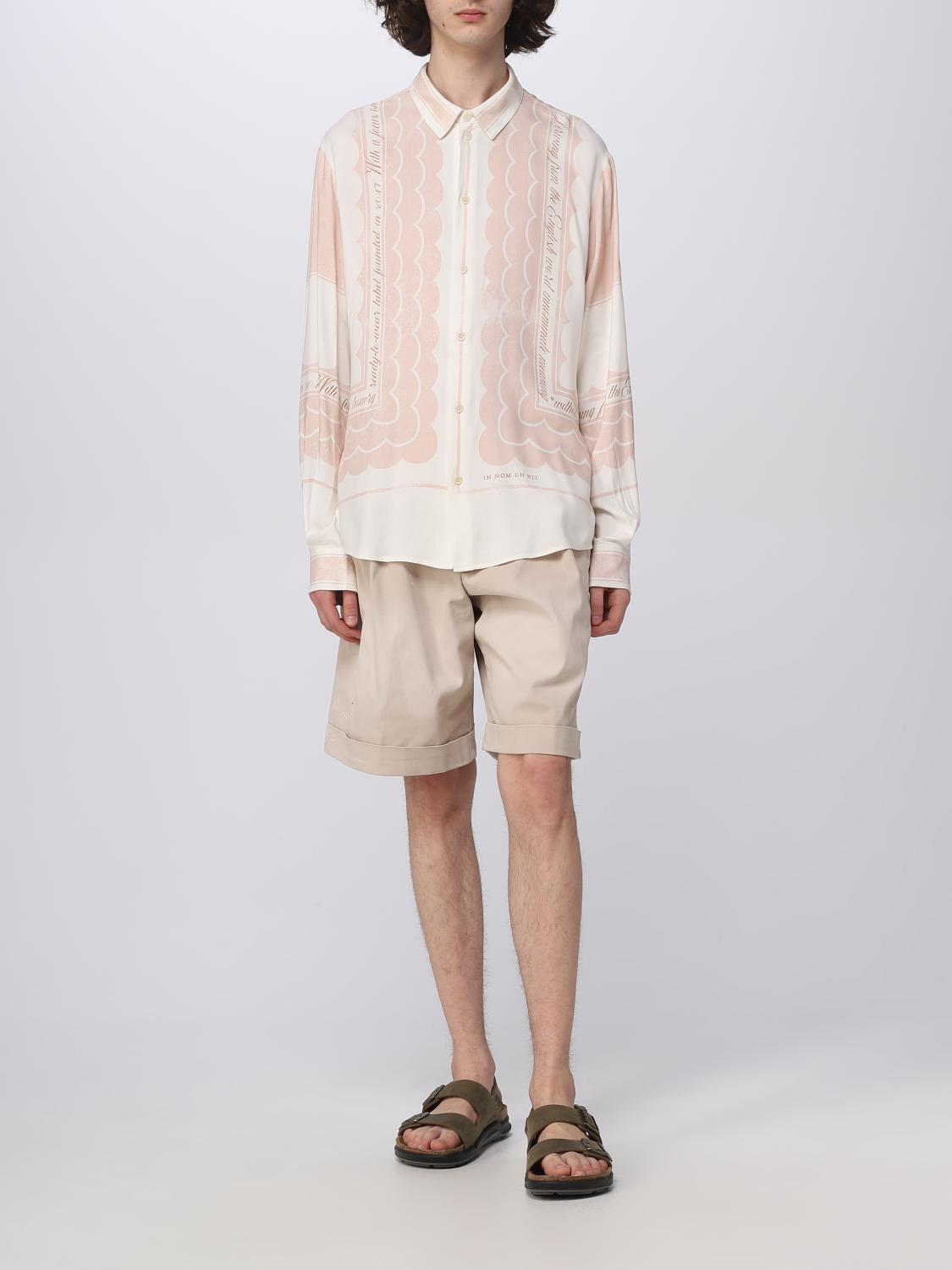 IH NOM UH NIT CAMICIA: Camicia Ih Nom Uh Nit in viscosa, Rosa - Img 2