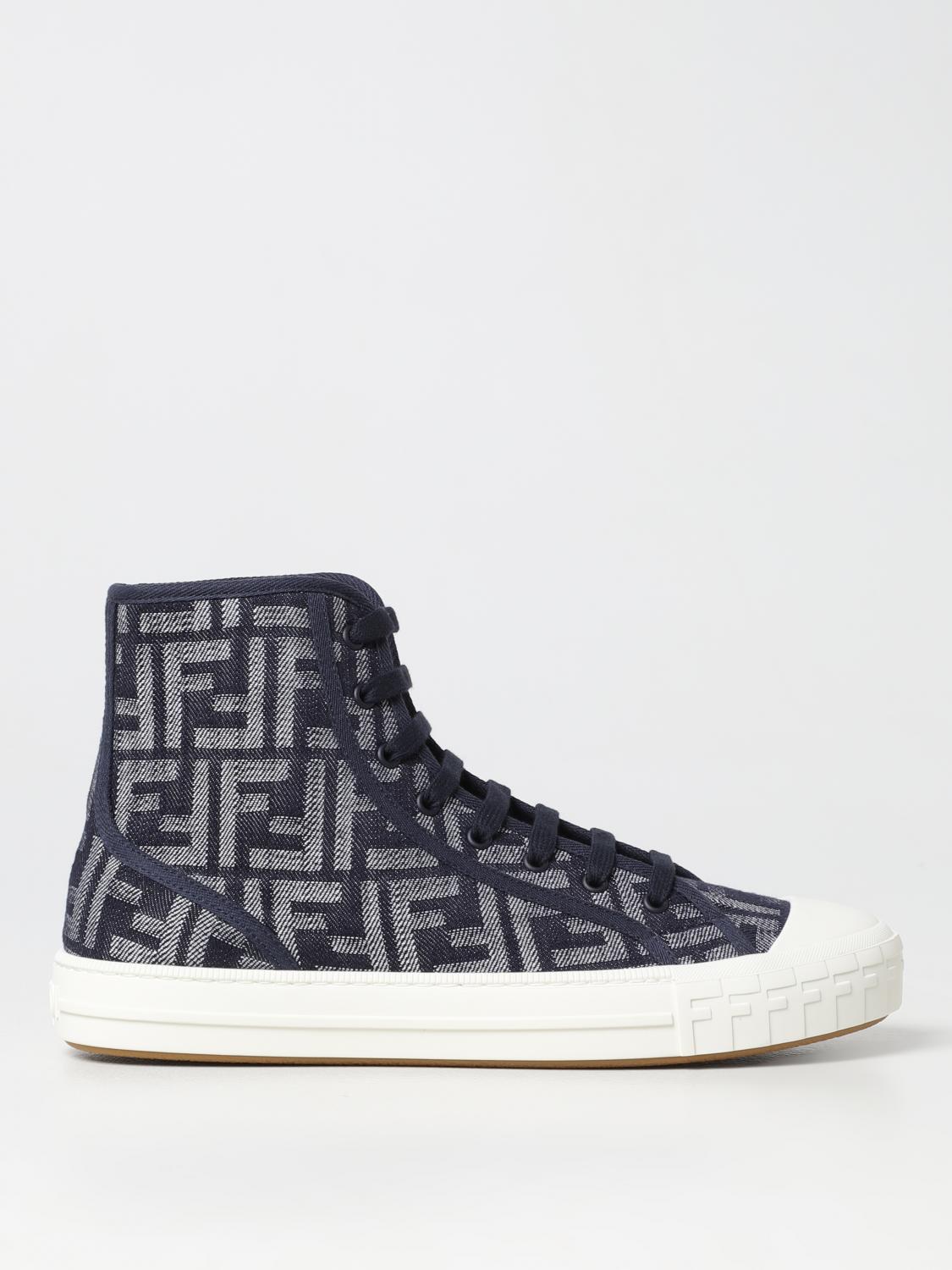 FENDI SNEAKERS: Sneakers men Fendi, Denim - Img 1