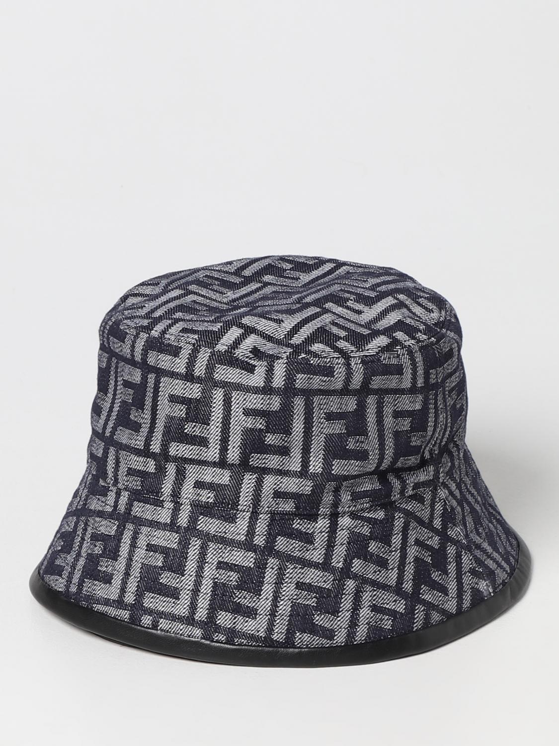 FENDI CAPPELLO: Cappello Fendi in denim, Denim - Img 1