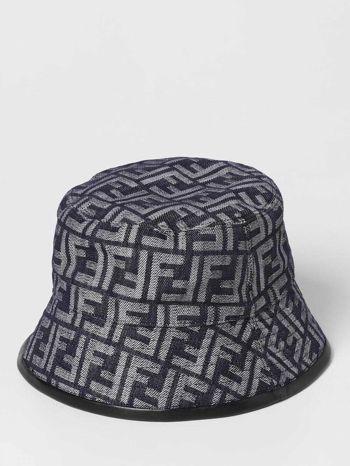 FENDI CAPPELLO: Cappello Fendi in denim, Denim - Img 2
