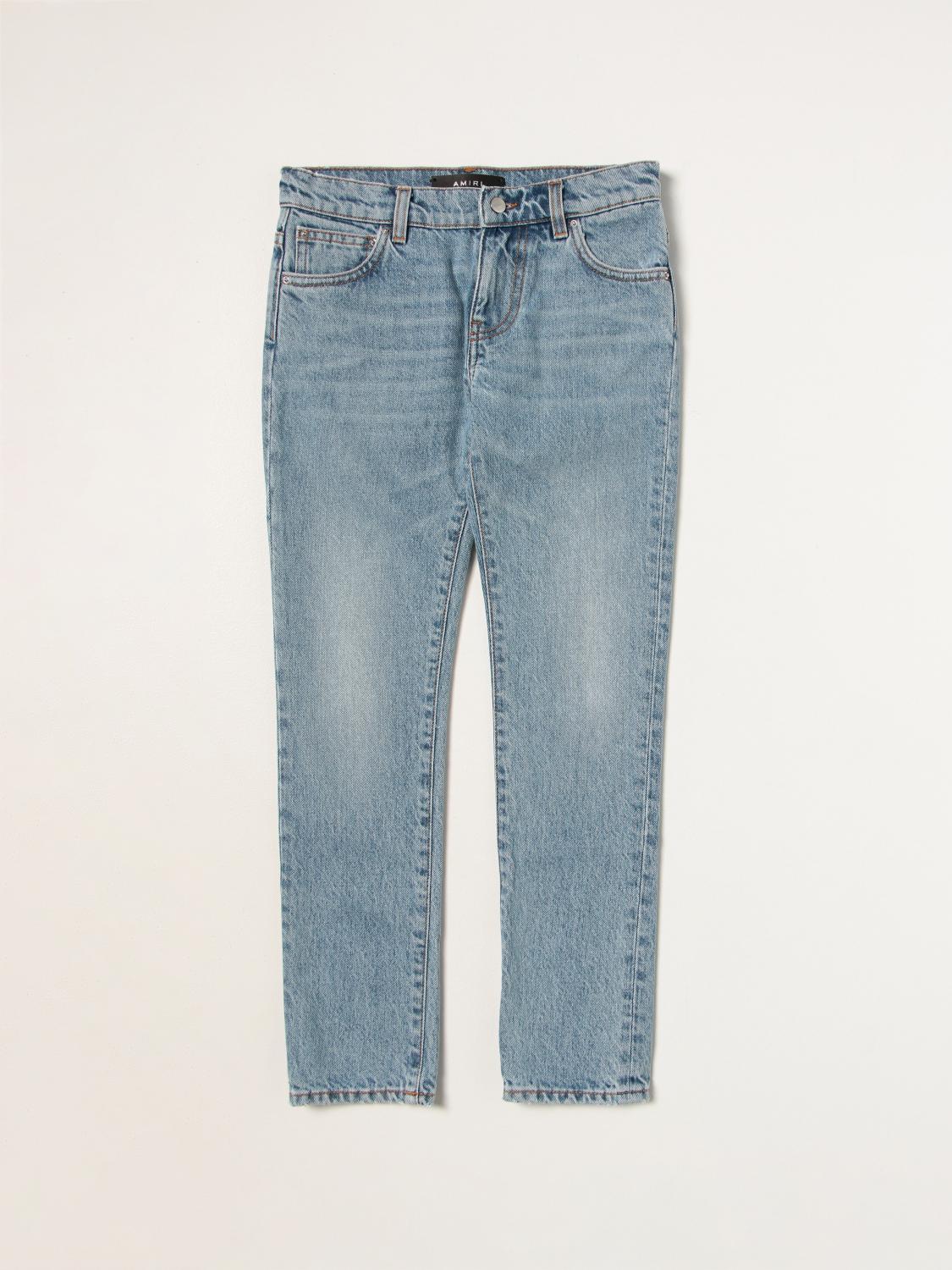 AMIRI JEANS: Jeans kids Amiri, Denim - Img 1