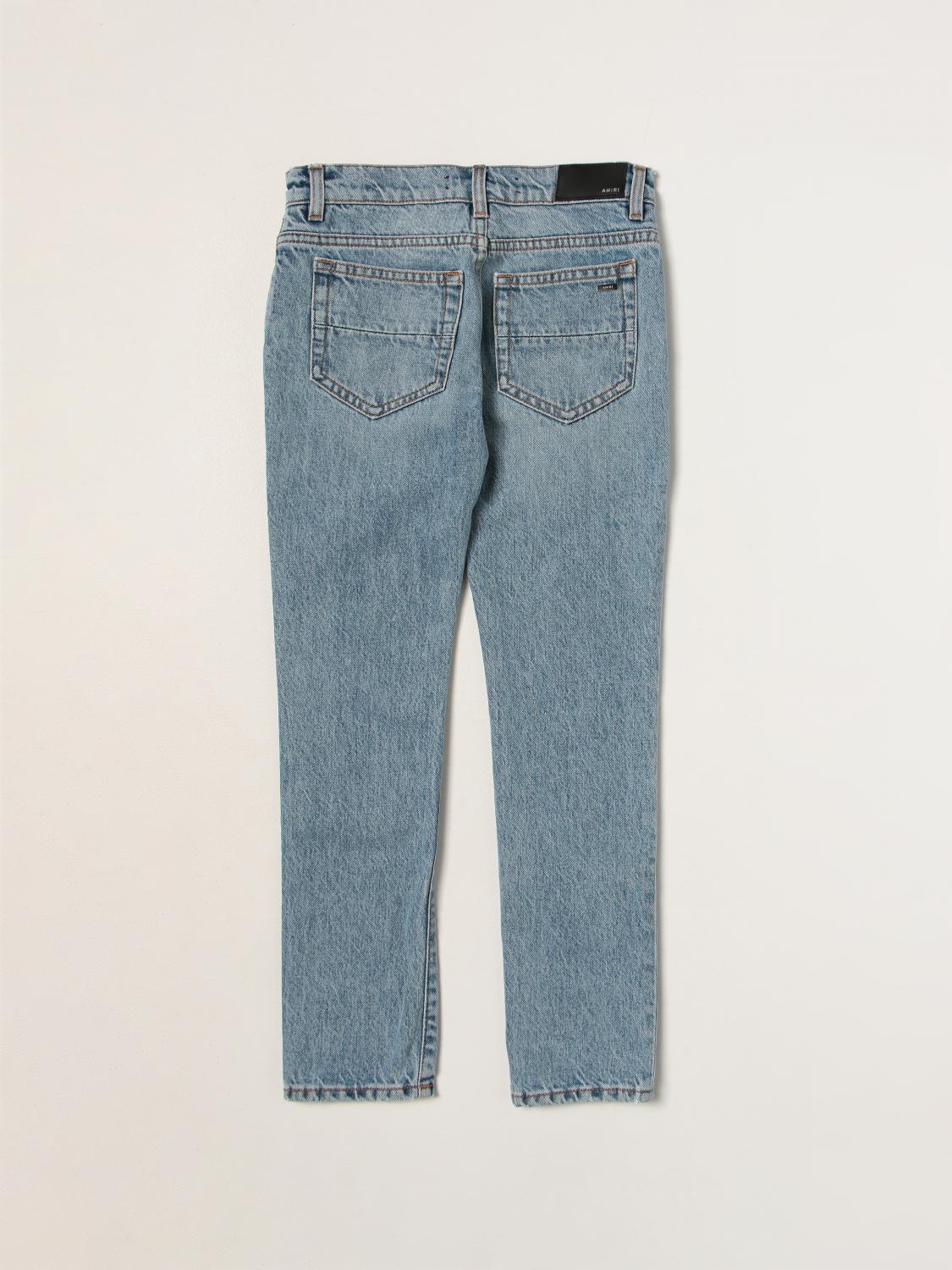AMIRI JEANS: Jeans kids Amiri, Denim - Img 2