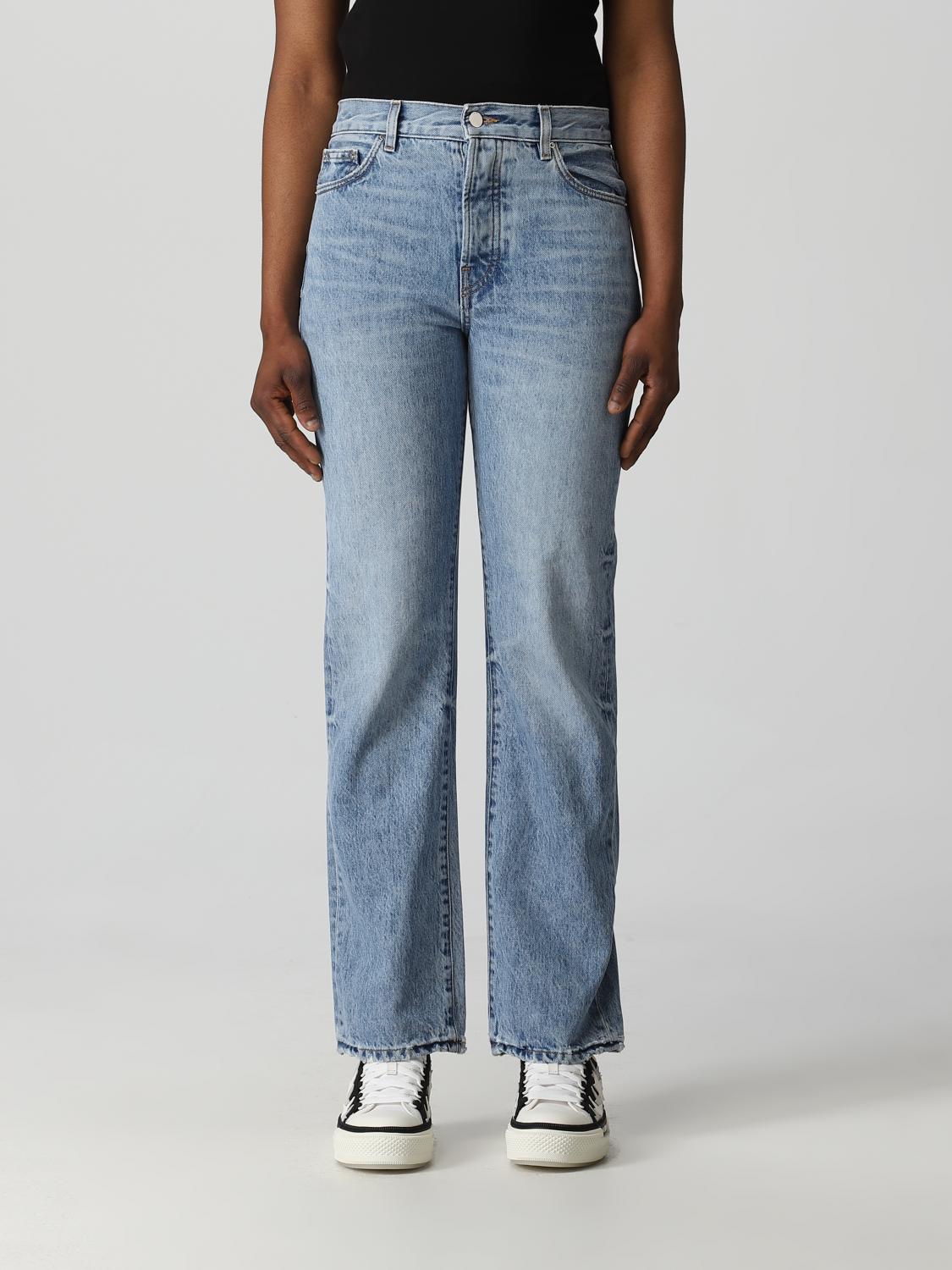 デニム・ジーパン AMIRI Woman Jeans Pink PS23WDF082 422 Amiri Outlet: Jeans woman - Pink | Amiri jeans PS23WDF082