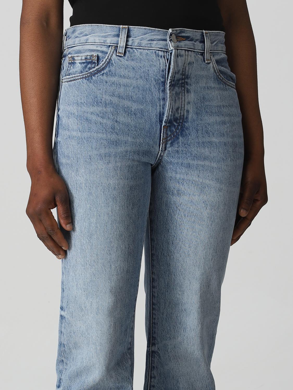 デニム・ジーパン AMIRI Woman Jeans Pink PS23WDF082 422 Amiri Outlet: Jeans woman - Pink | Amiri jeans PS23WDF082