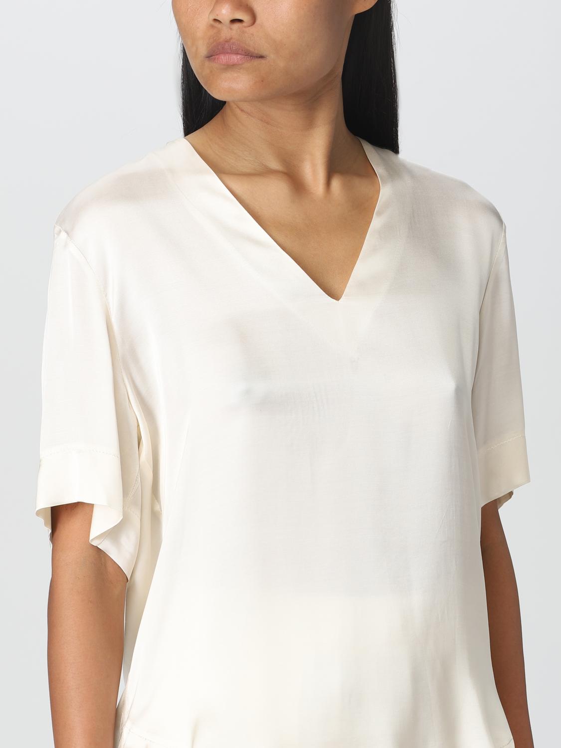 KAOS TOP: Blusa Kaos in viscosa, Bianco - Img 3