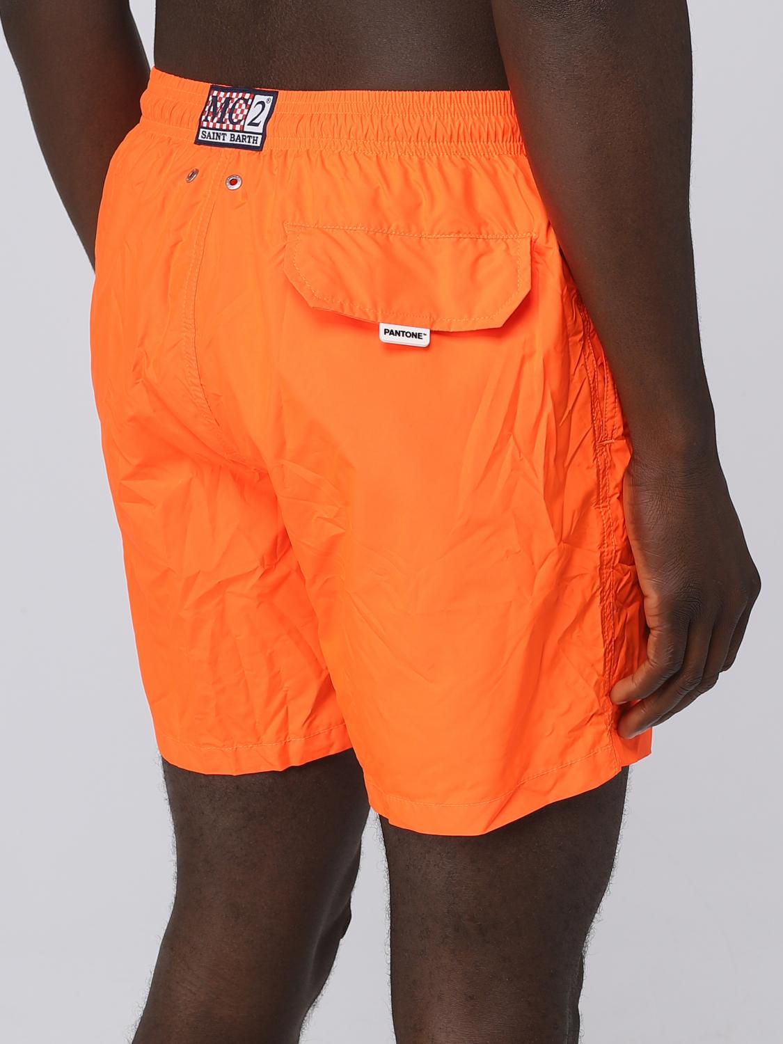 MC2 SAINT BARTH BADEMODE: Bademode herren Mc2 Saint Barth, Orange - Img 3