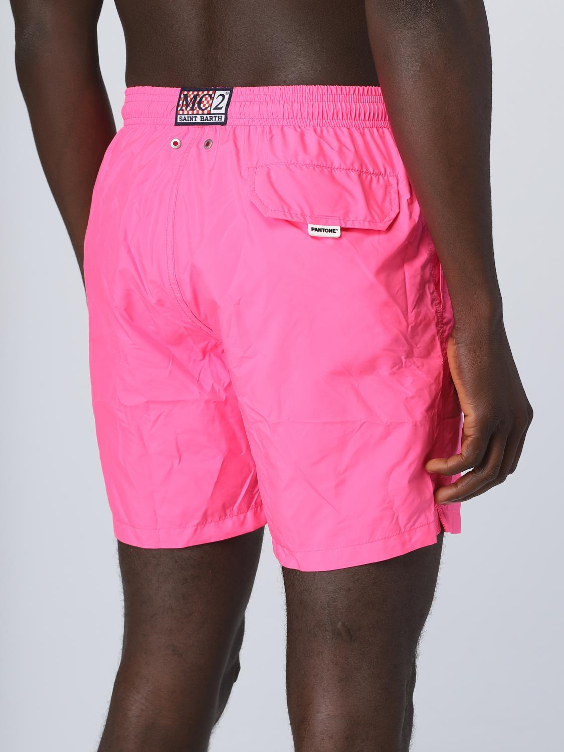MC2 SAINT BARTH BADEMODE: Bademode herren Mc2 Saint Barth, Pink - Img 3