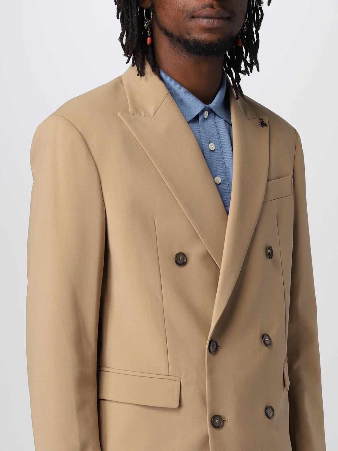 PATRIZIA PEPE JACKET: Jacket men Patrizia Pepe, Beige - Img 5