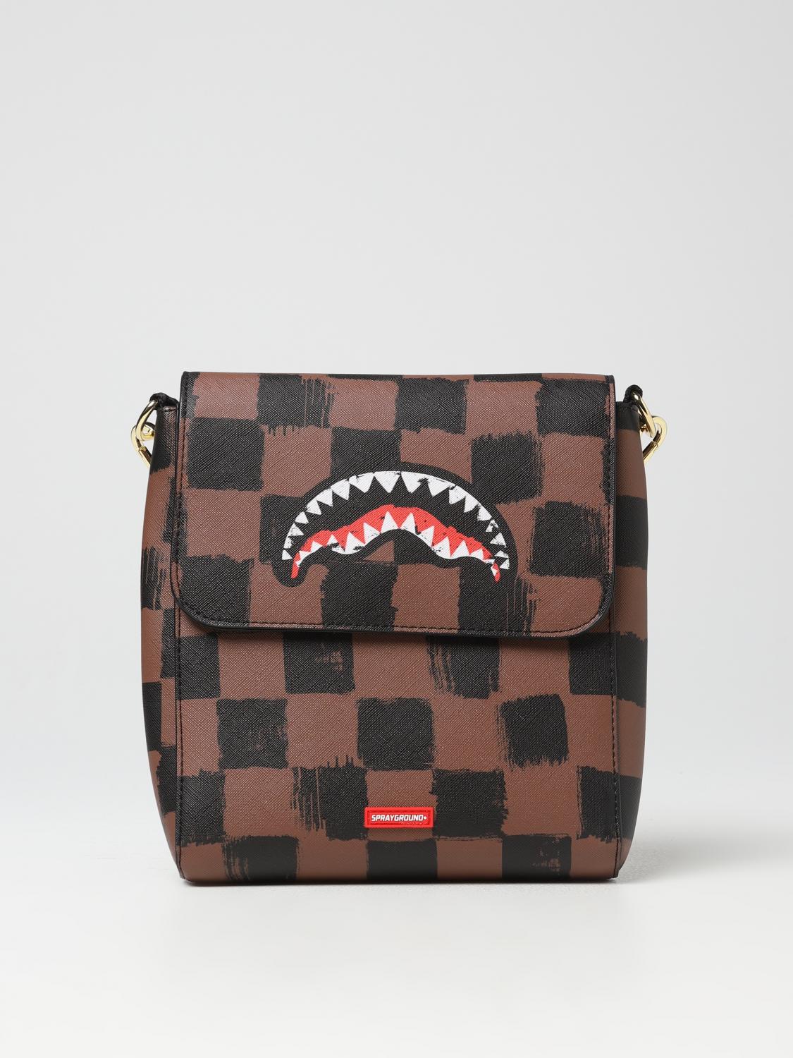 SPRAYGROUND Shoulder bag woman Brown Sprayground crossbody bags 910B5349NSZ online at GIGLIO.COM