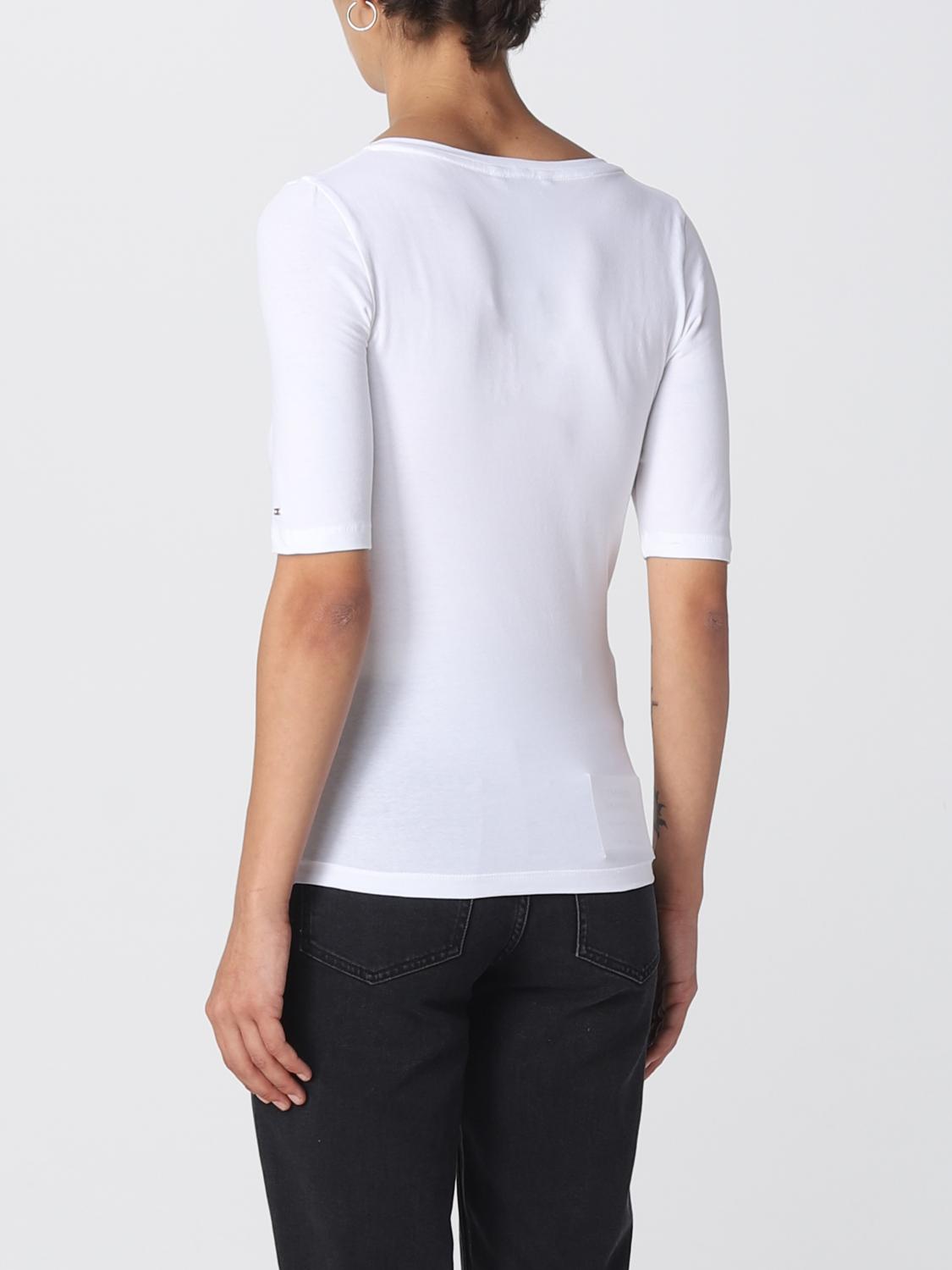 TOMMY HILFIGER T-SHIRT: Pull femme Tommy Hilfiger, Blanc - Img 2